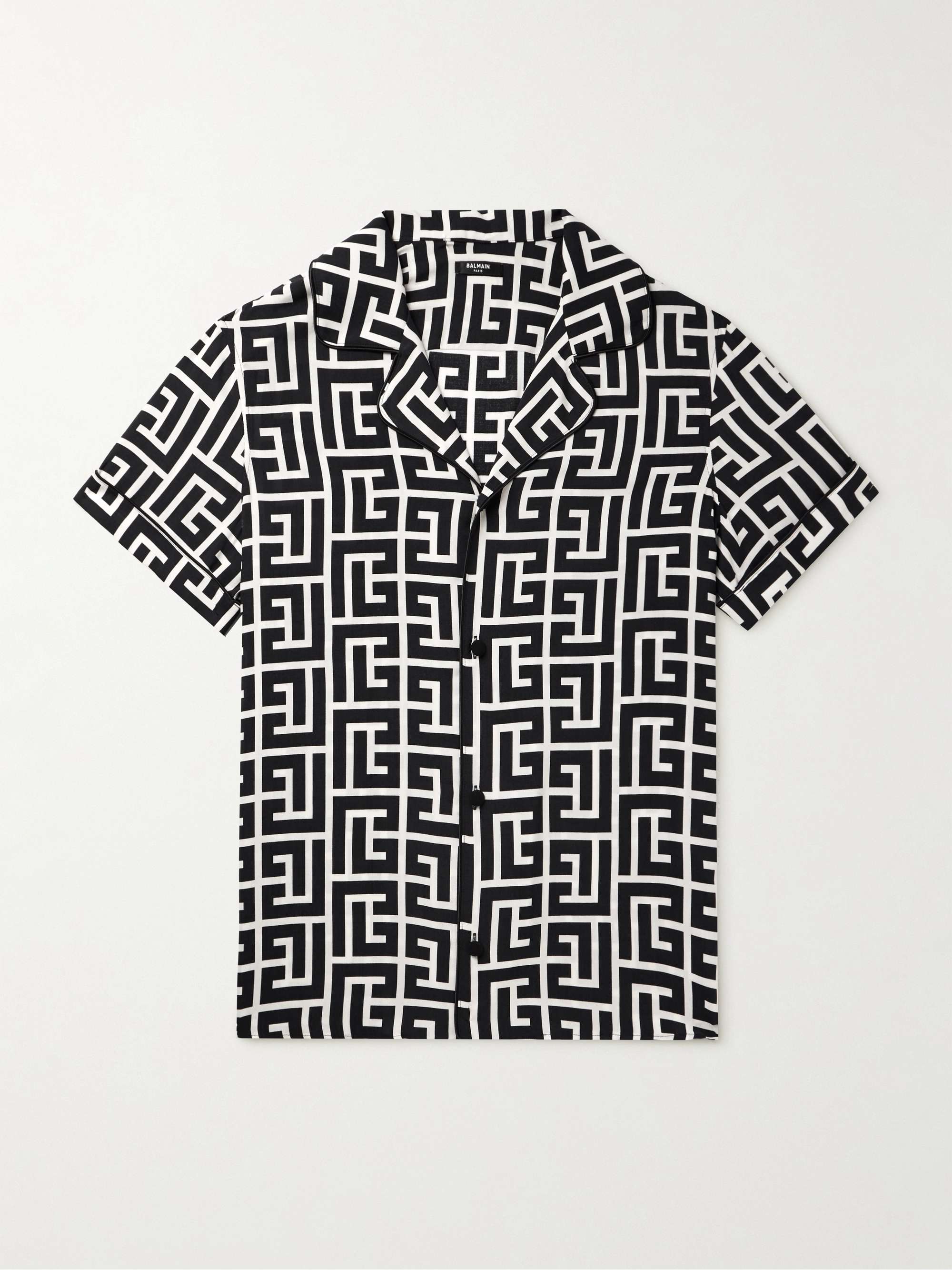 balmain mens shirt