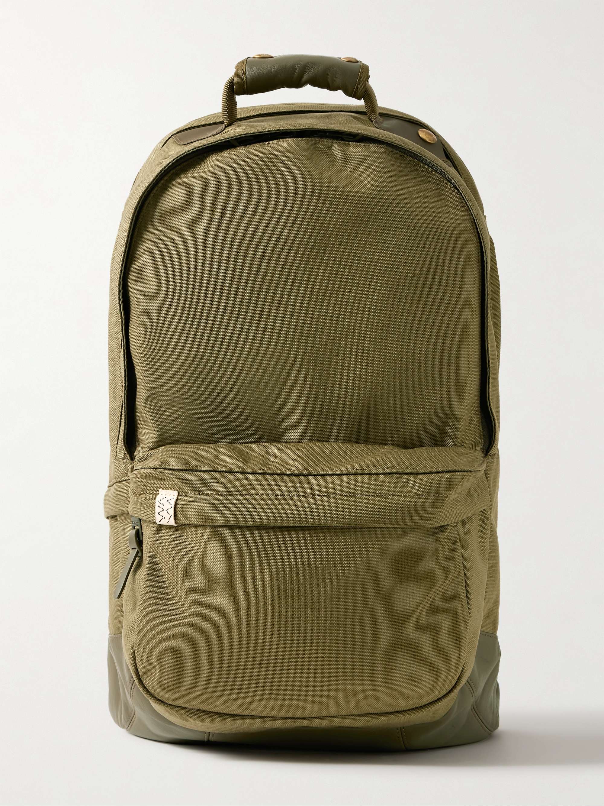 Leather-Trimmed CORDURA® Backpack