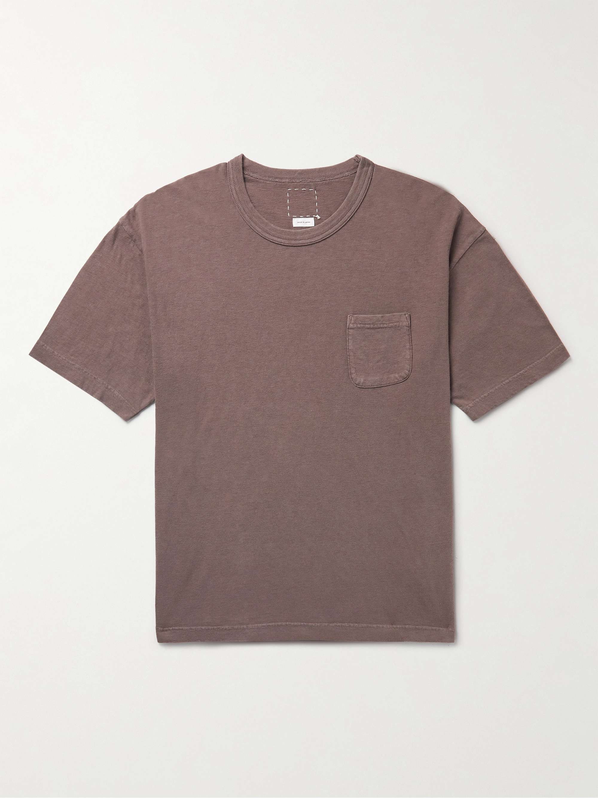 distressed pocket tee