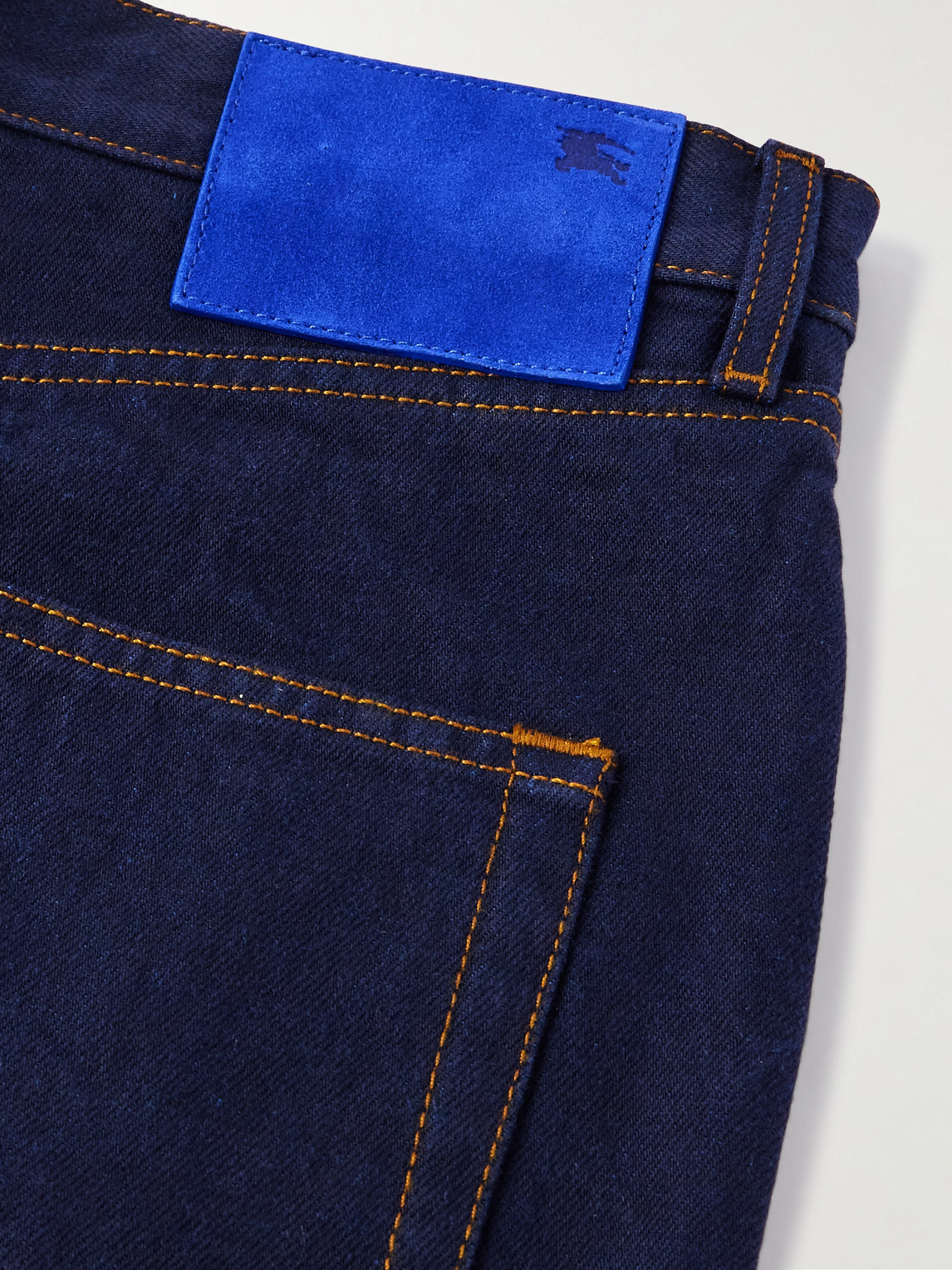 Shop Burberry Wide-leg Jeans In Blue
