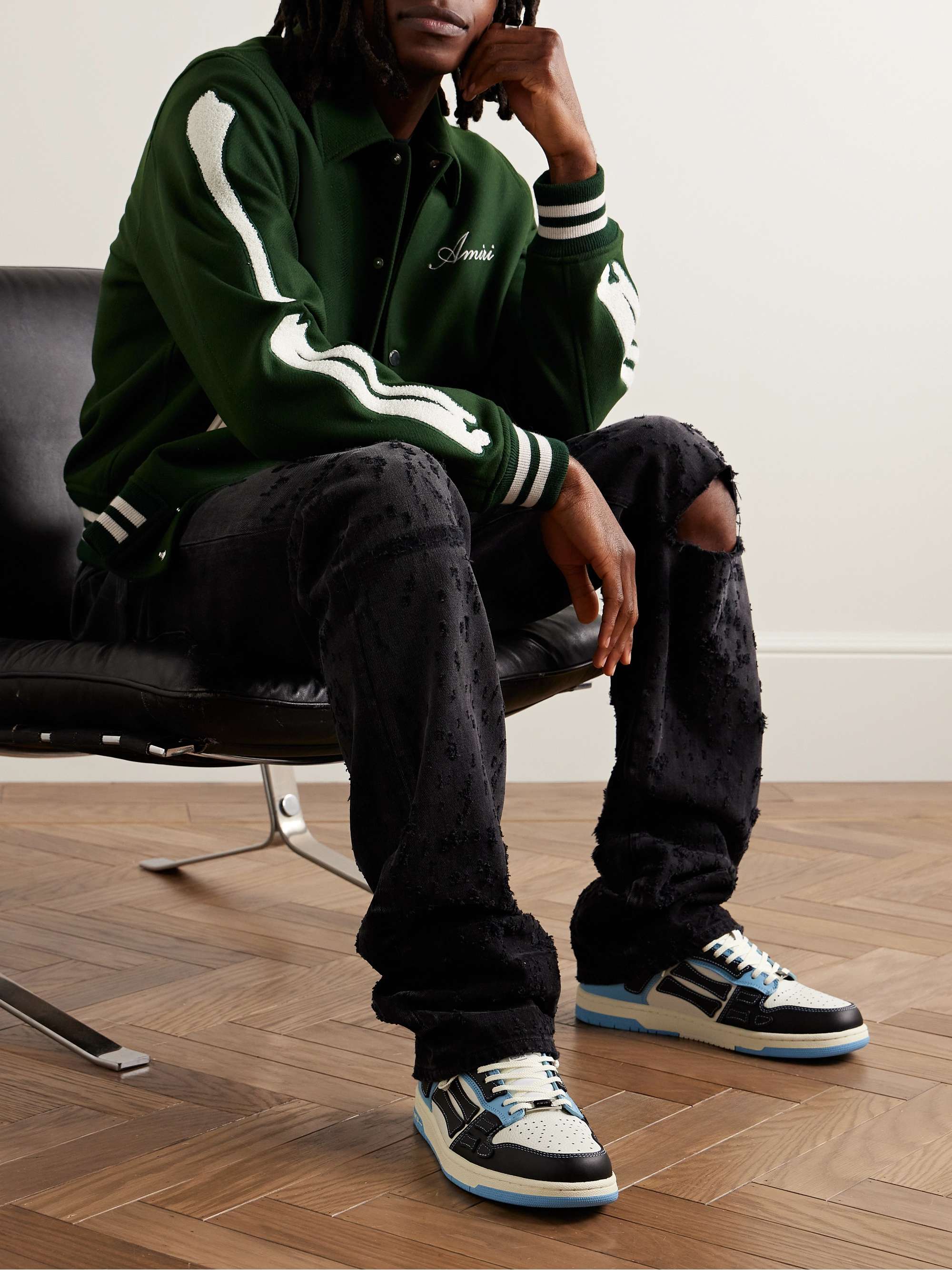 Skel leather sneakers