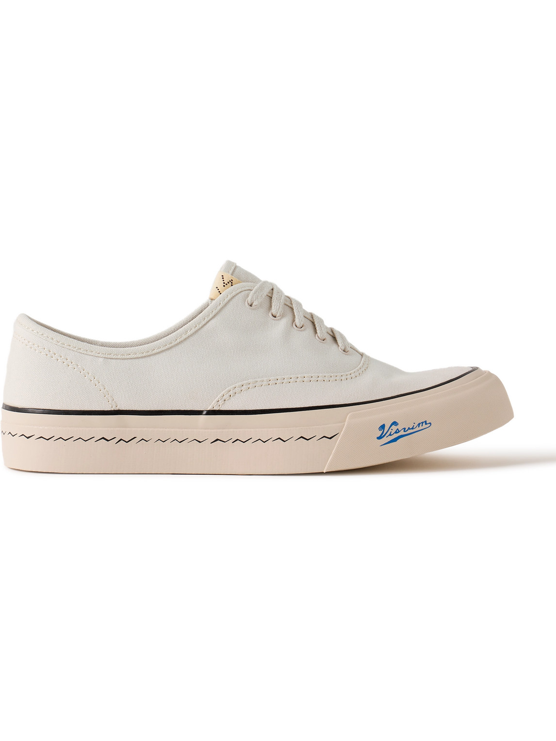 Shop Visvim Logan Canvas Sneakers In Neutrals