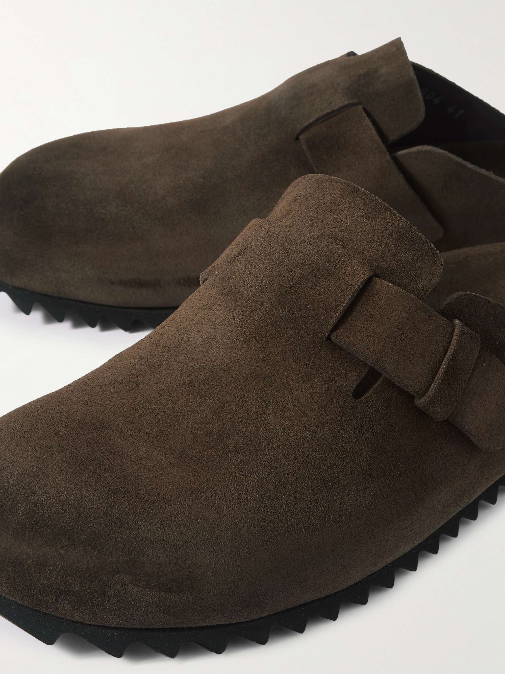 OFFICINE CREATIVE Agora Suede Clogs