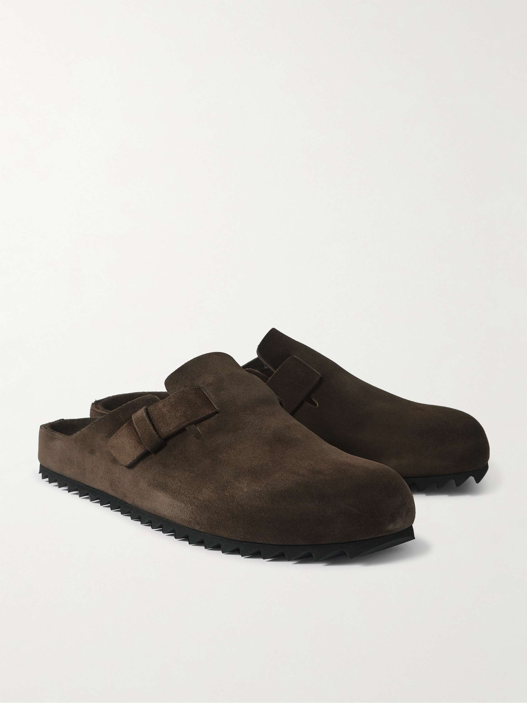 OFFICINE CREATIVE Agora Suede Clogs