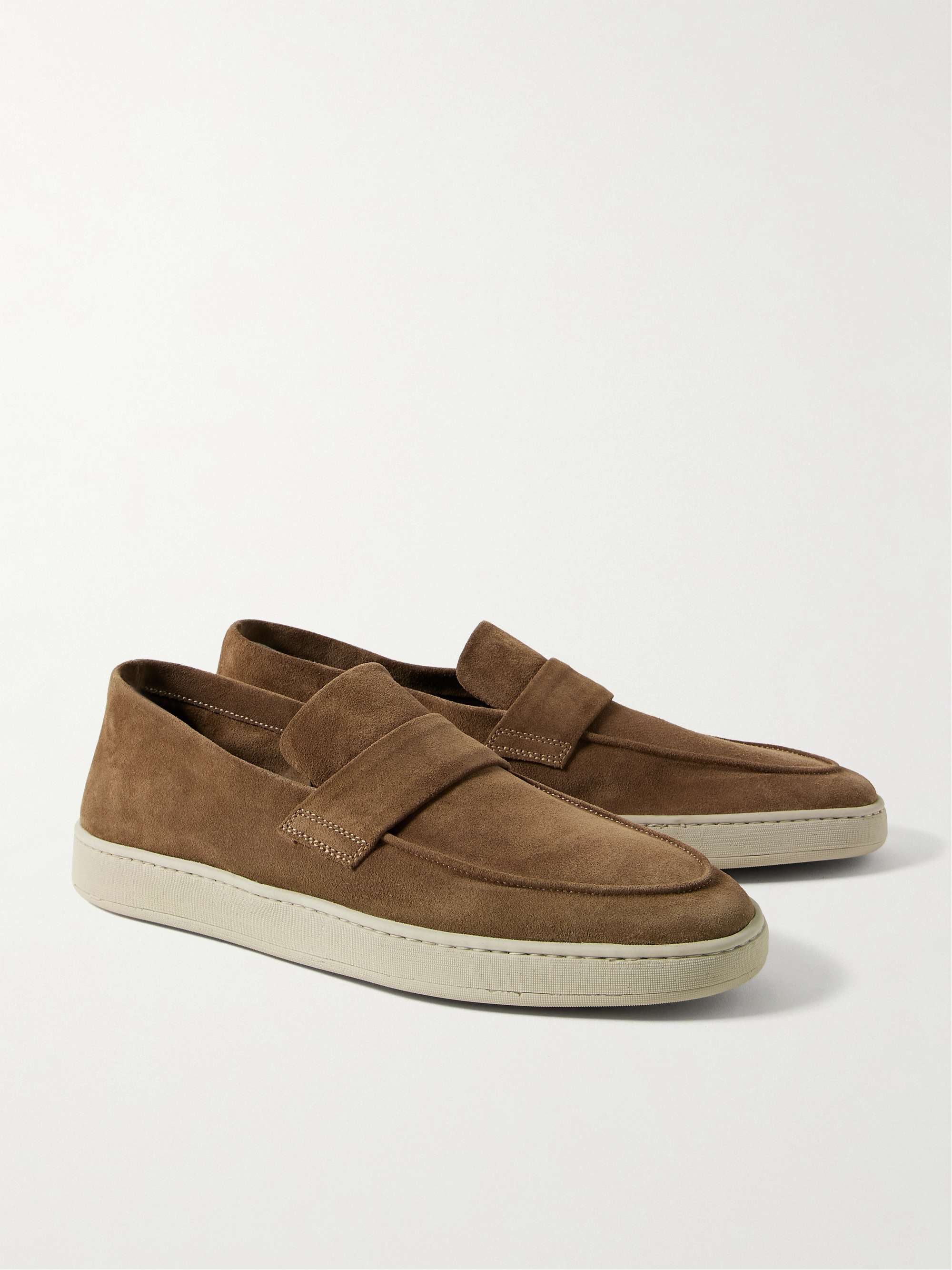 OFFICINE CREATIVE Herbie Suede Loafers for Men | MR PORTER