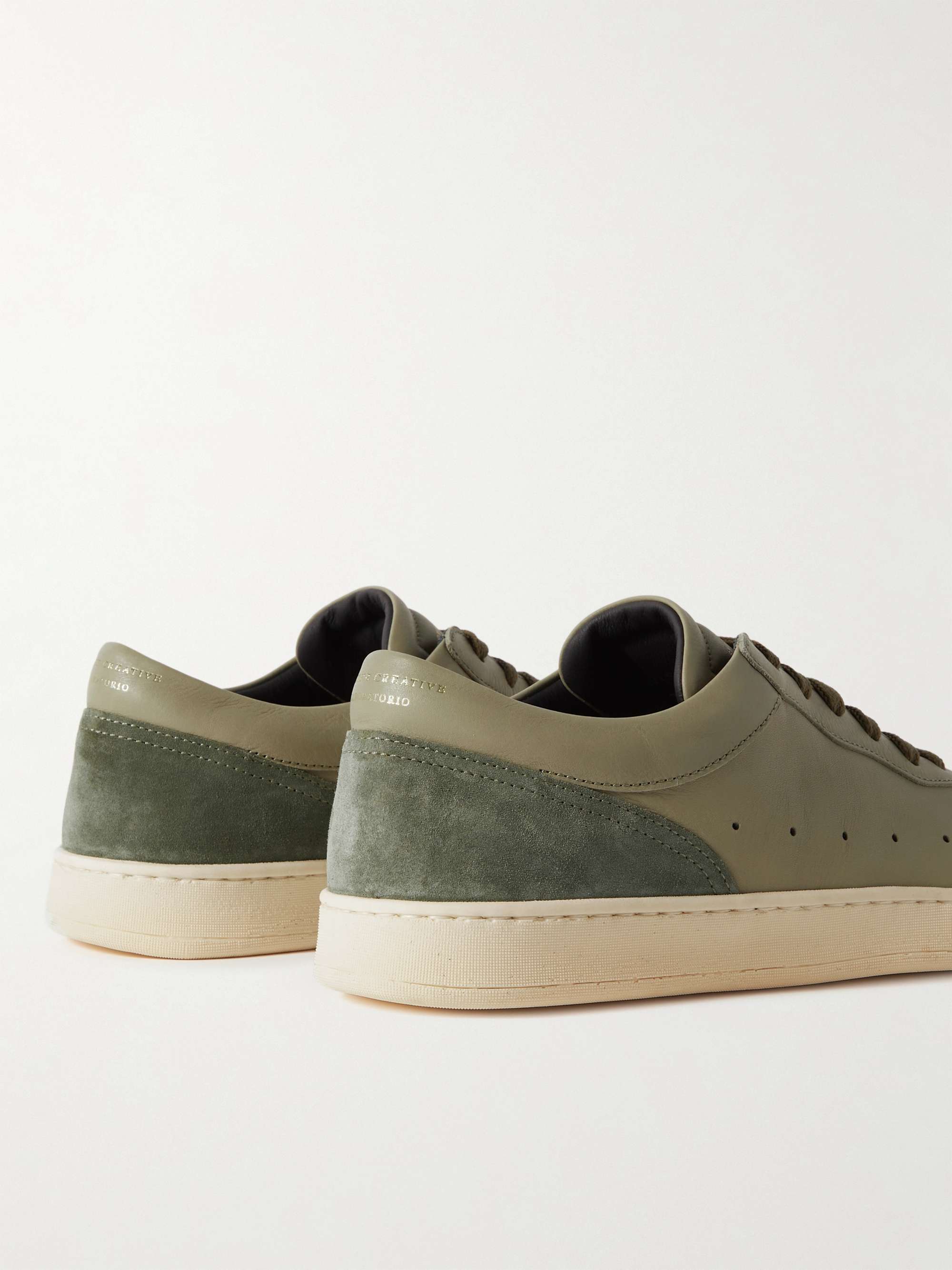OFFICINE CREATIVE Kris Lux Aero Leather Sneakers