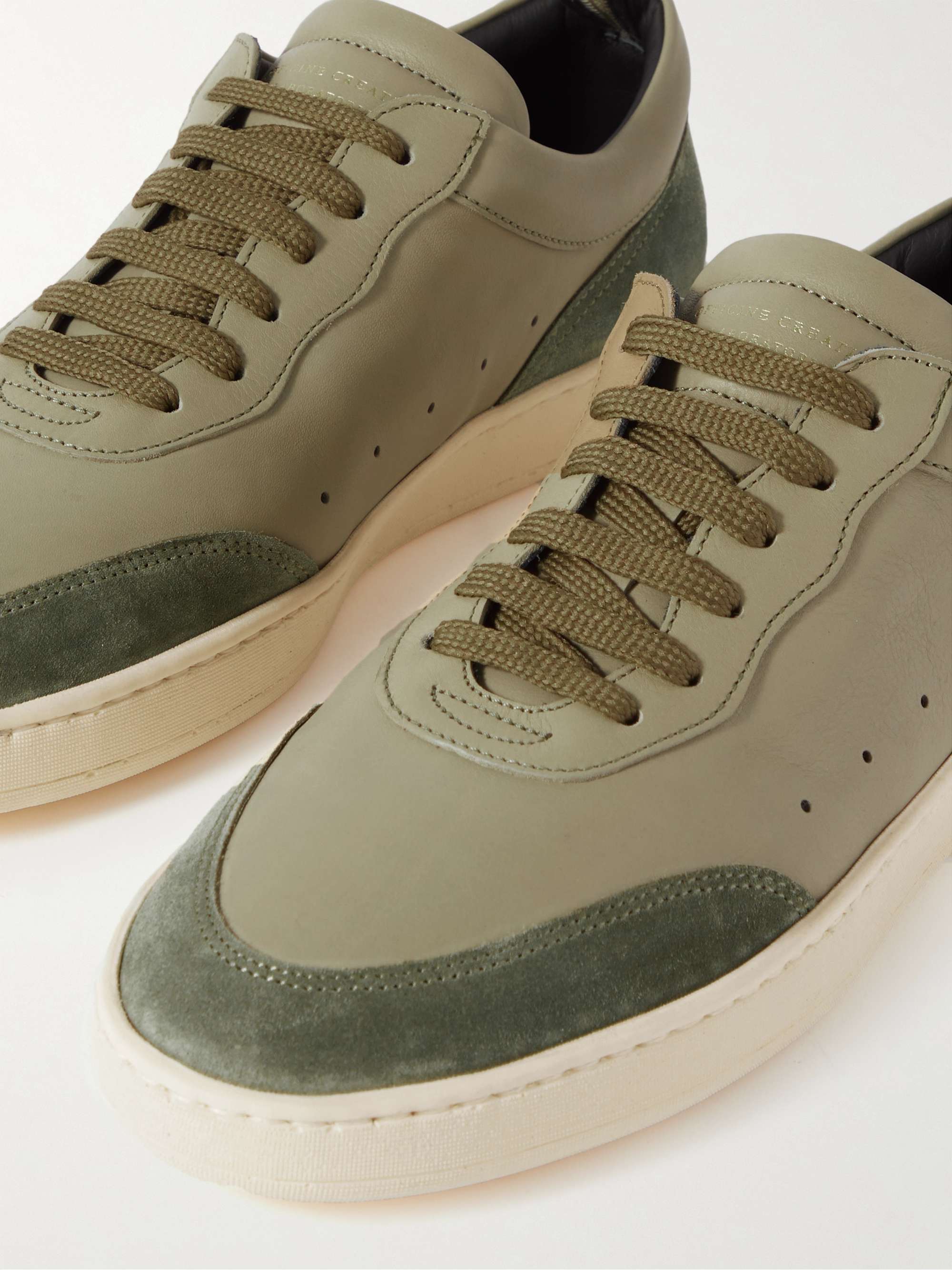 OFFICINE CREATIVE Kris Lux Aero Leather Sneakers