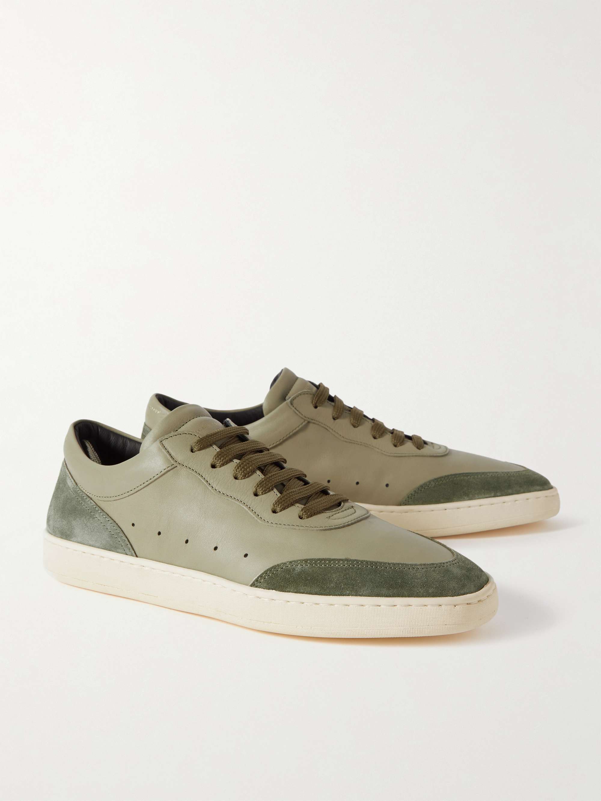 OFFICINE CREATIVE Kris Lux Aero Leather Sneakers