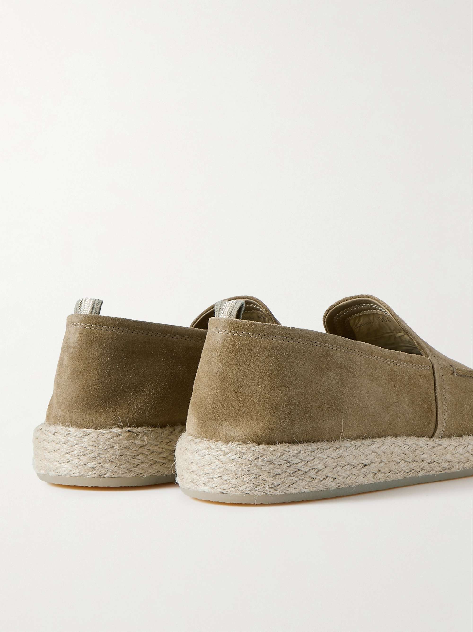 OFFICINE CREATIVE Suede Espadrilles