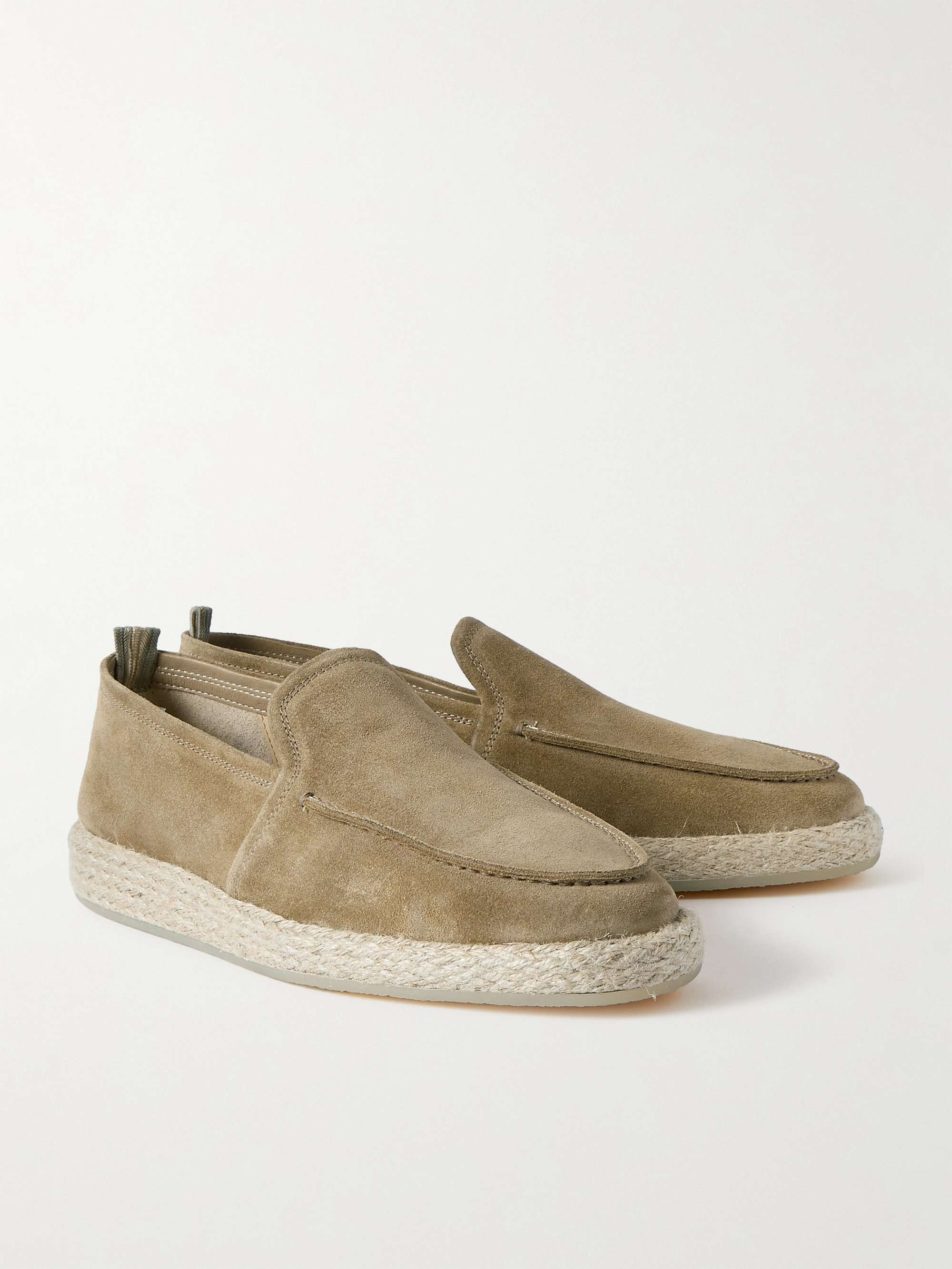 OFFICINE CREATIVE Suede Espadrilles