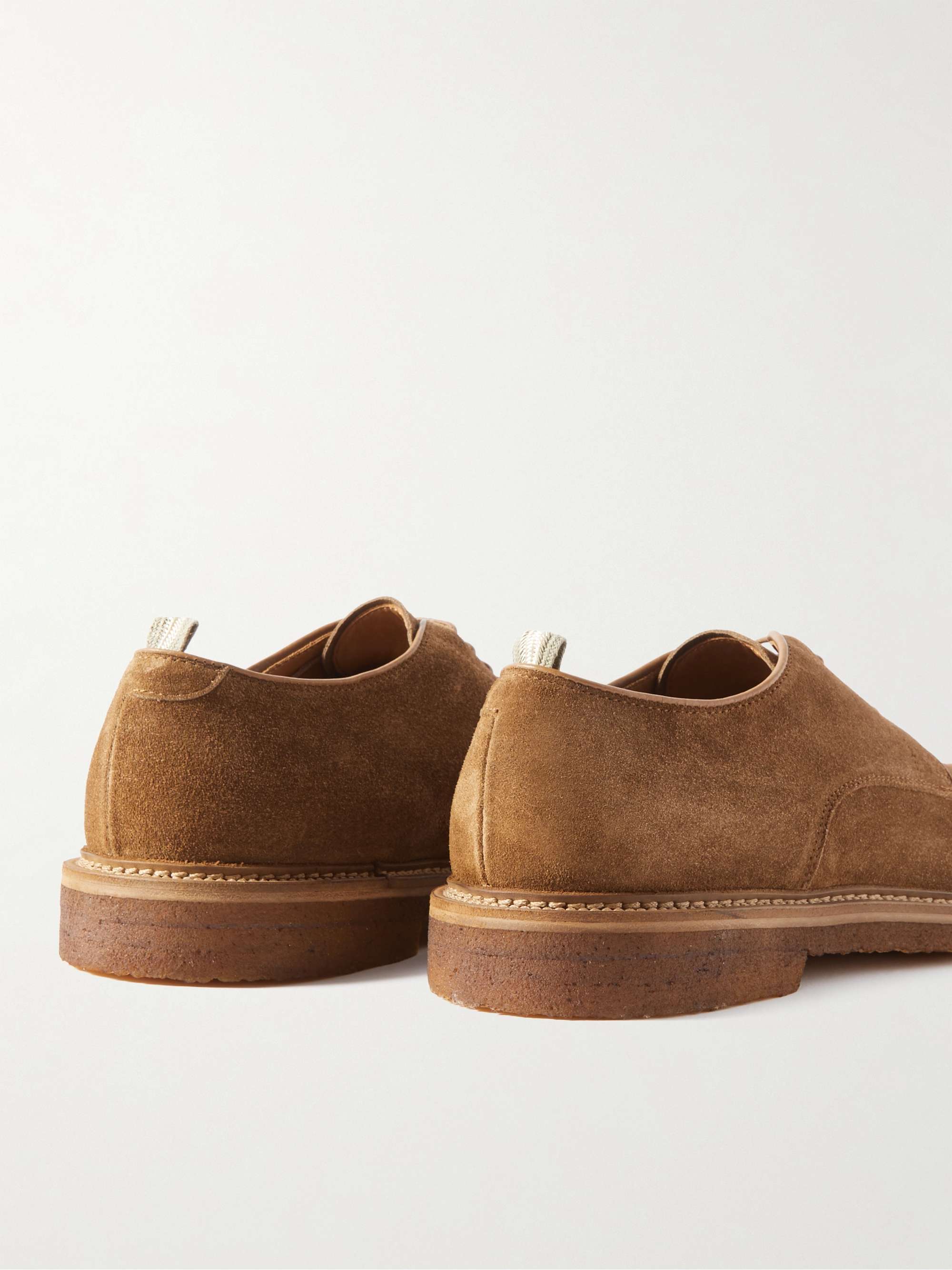 OFFICINE CREATIVE Hopkins Suede Derby Shoes for Men MR PORTER