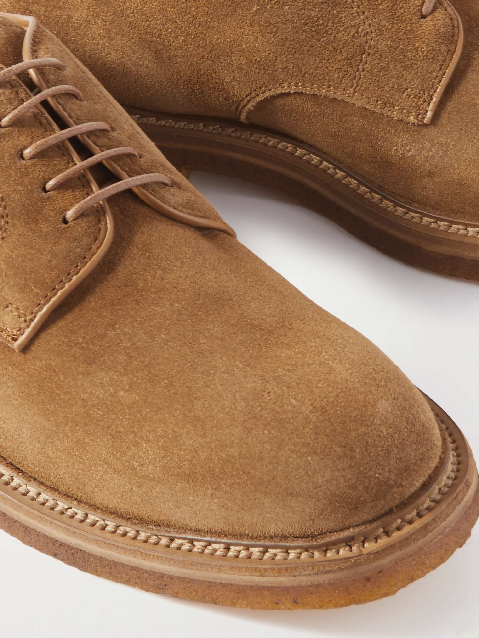 OFFICINE CREATIVE Hopkins Suede Derby Shoes for Men MR PORTER