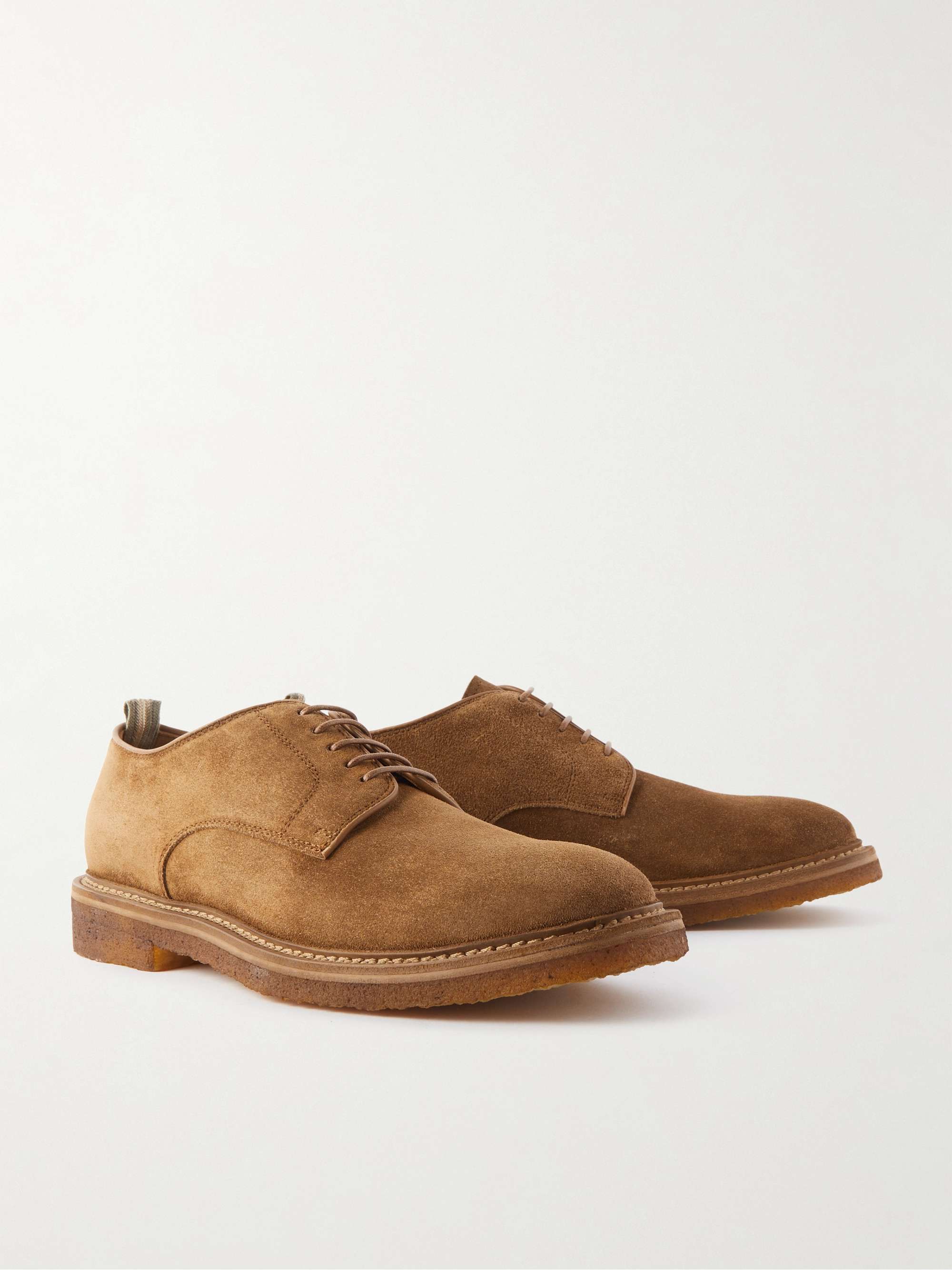 OFFICINE CREATIVE Hopkins Suede Derby Shoes for Men MR PORTER