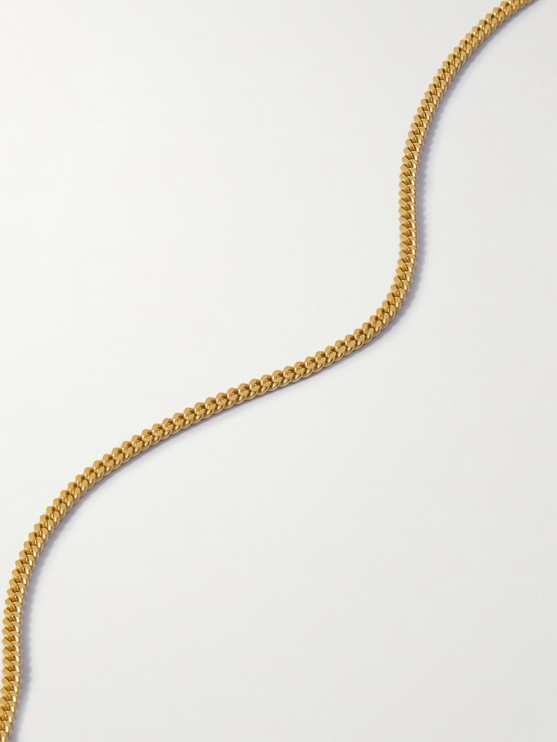 Shop Miansai Mini Annex Gold Vermeil Chain Necklace
