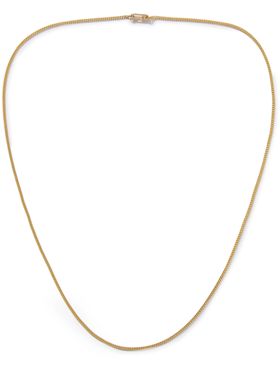 Miansai Mini Annex Gold Vermeil Chain Necklace