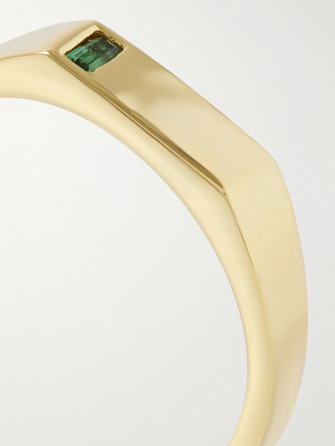 Shop Miansai Valor Gold Vermeil Quartz Signet Ring