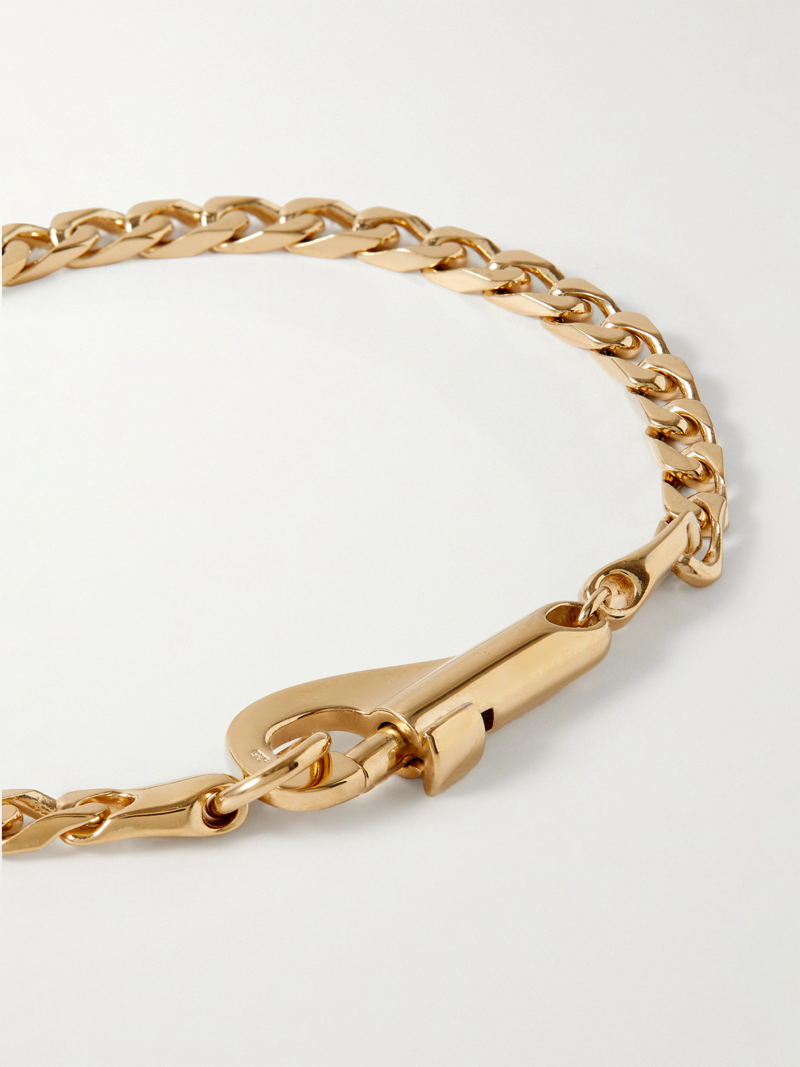 Shop Miansai Snap Gold Vermeil Chain Bracelet