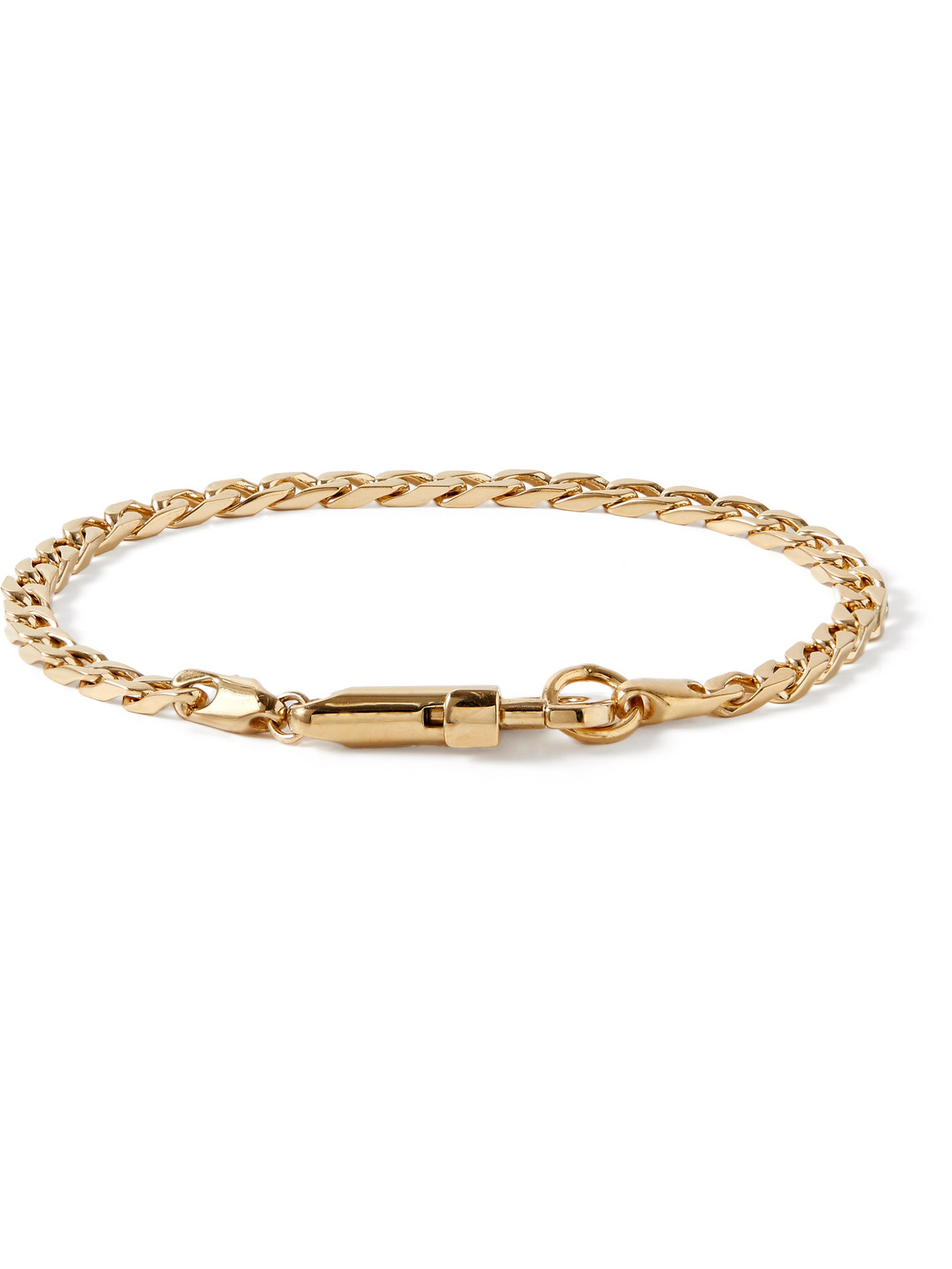 Snap Gold Vermeil Chain Bracelet