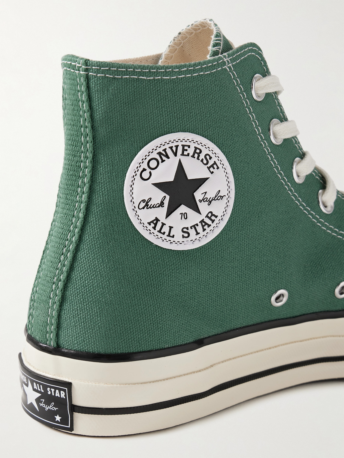 Shop Converse Chuck 70 Canvas High-top Sneakers In Green