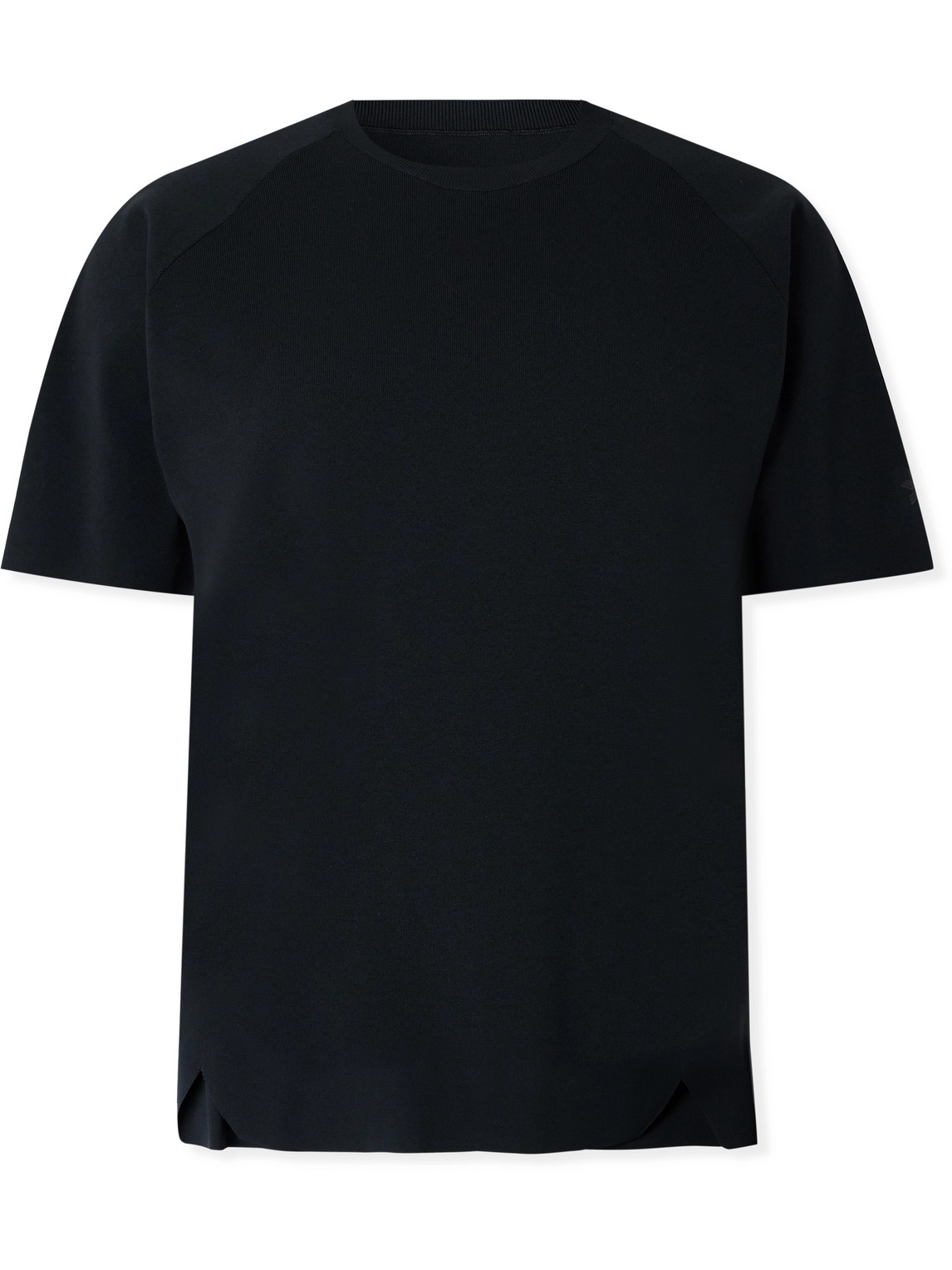 Goldwin Mesh-trimmed Delta™ Solotex® T-shirt In Black