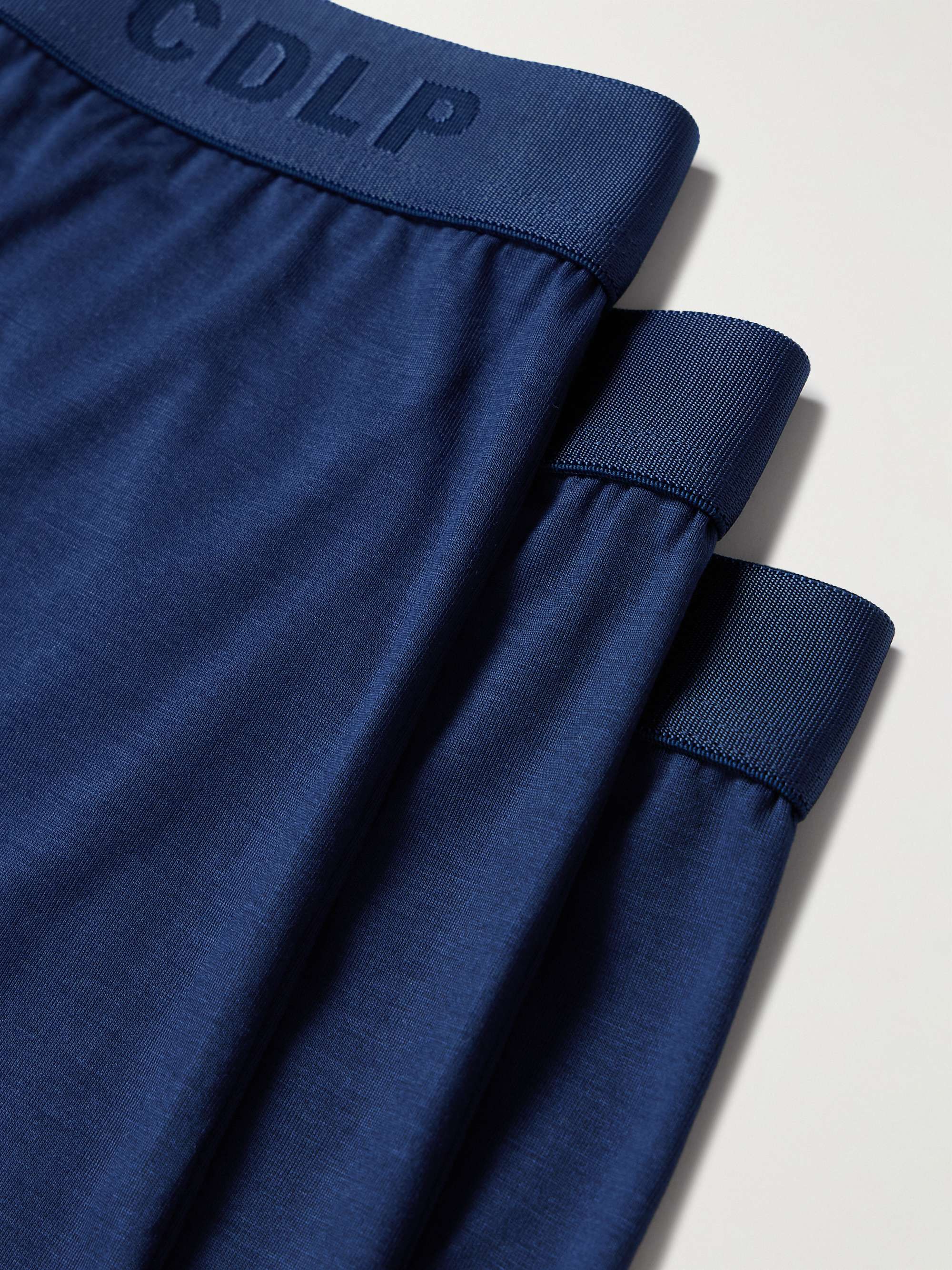 CDLP Three-Pack Stretch-Lyocell Boxer Briefs