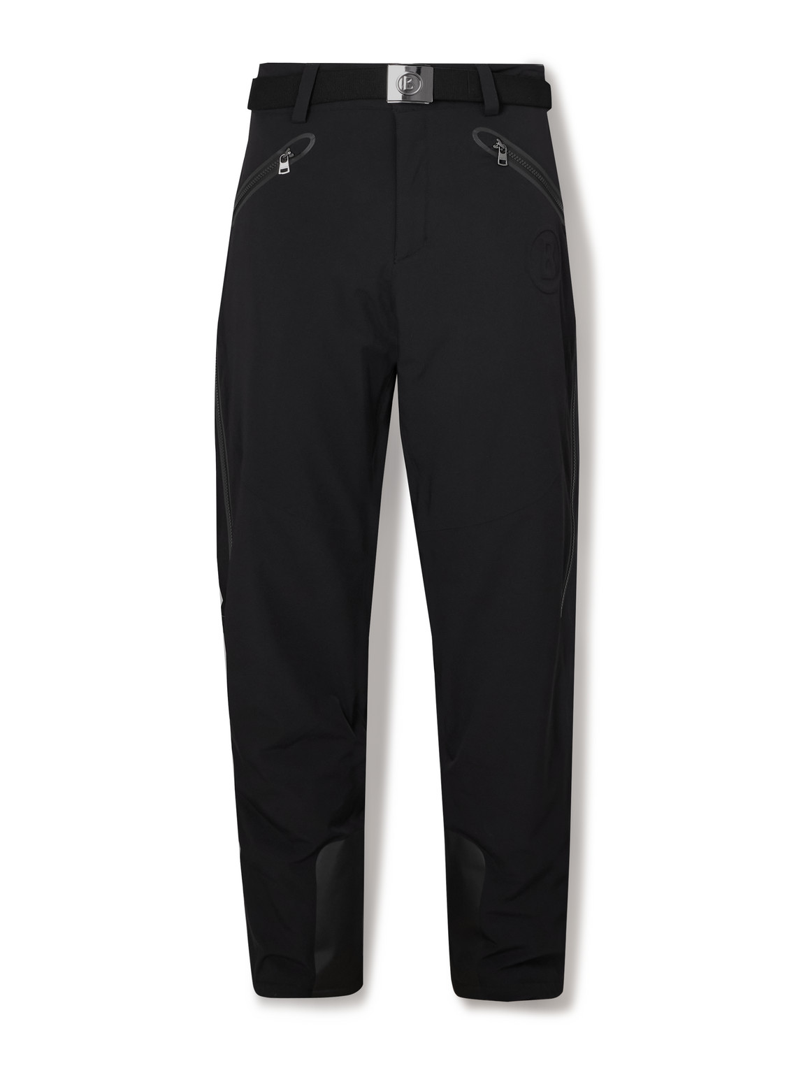 Tim Straight-Leg Belted Logo-Debossed Padded Ski Trousers