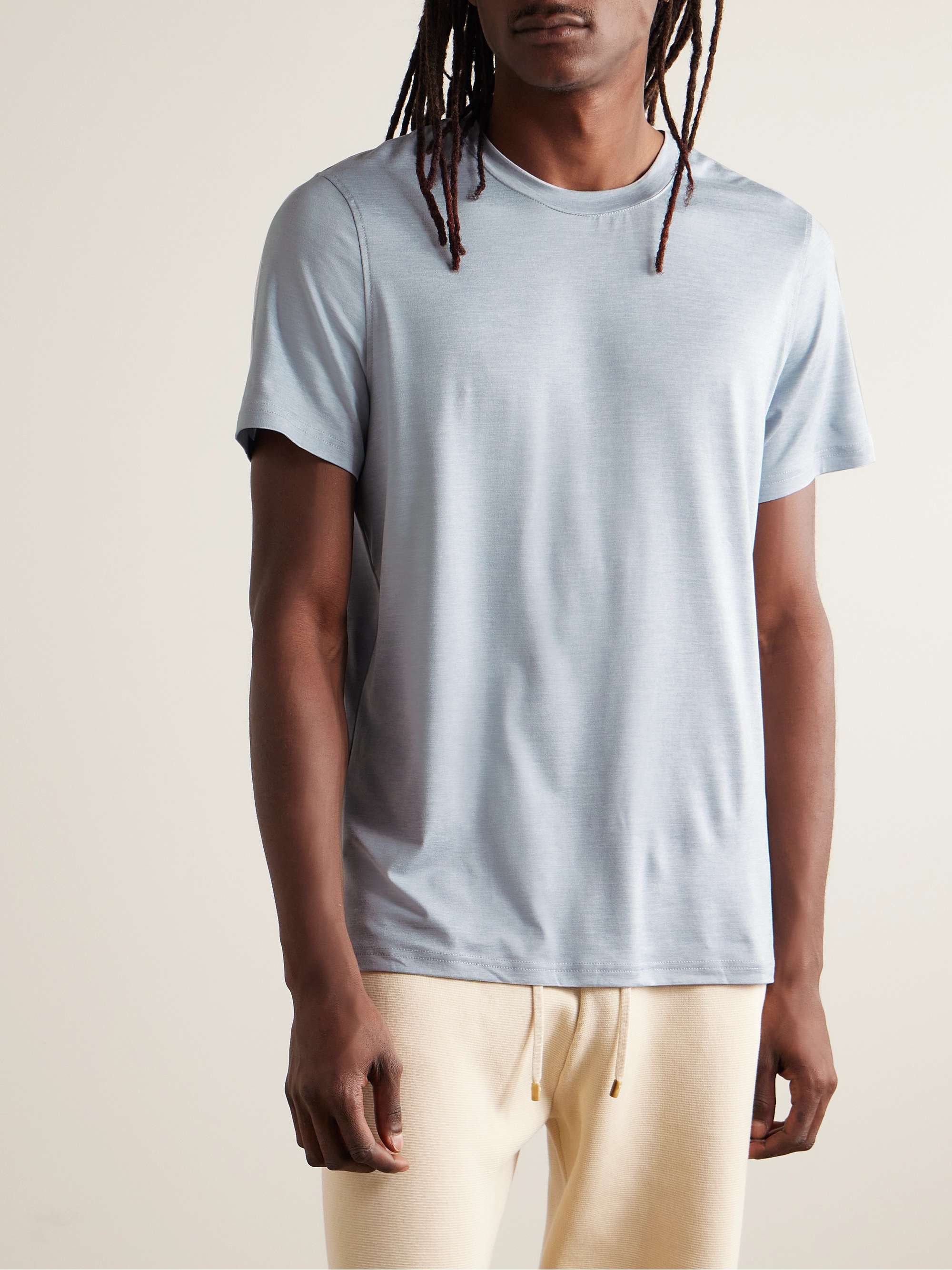 ONIA Everyday UltraLite Stretch-Jersey T-Shirt for Men | MR PORTER