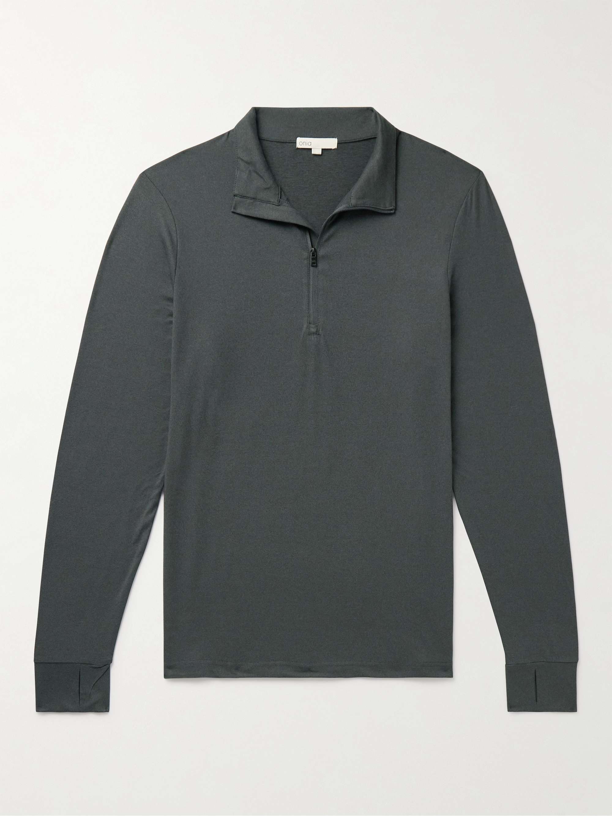 ONIA Everyday Stretch-Jersey Half-Zip Top for Men | MR PORTER