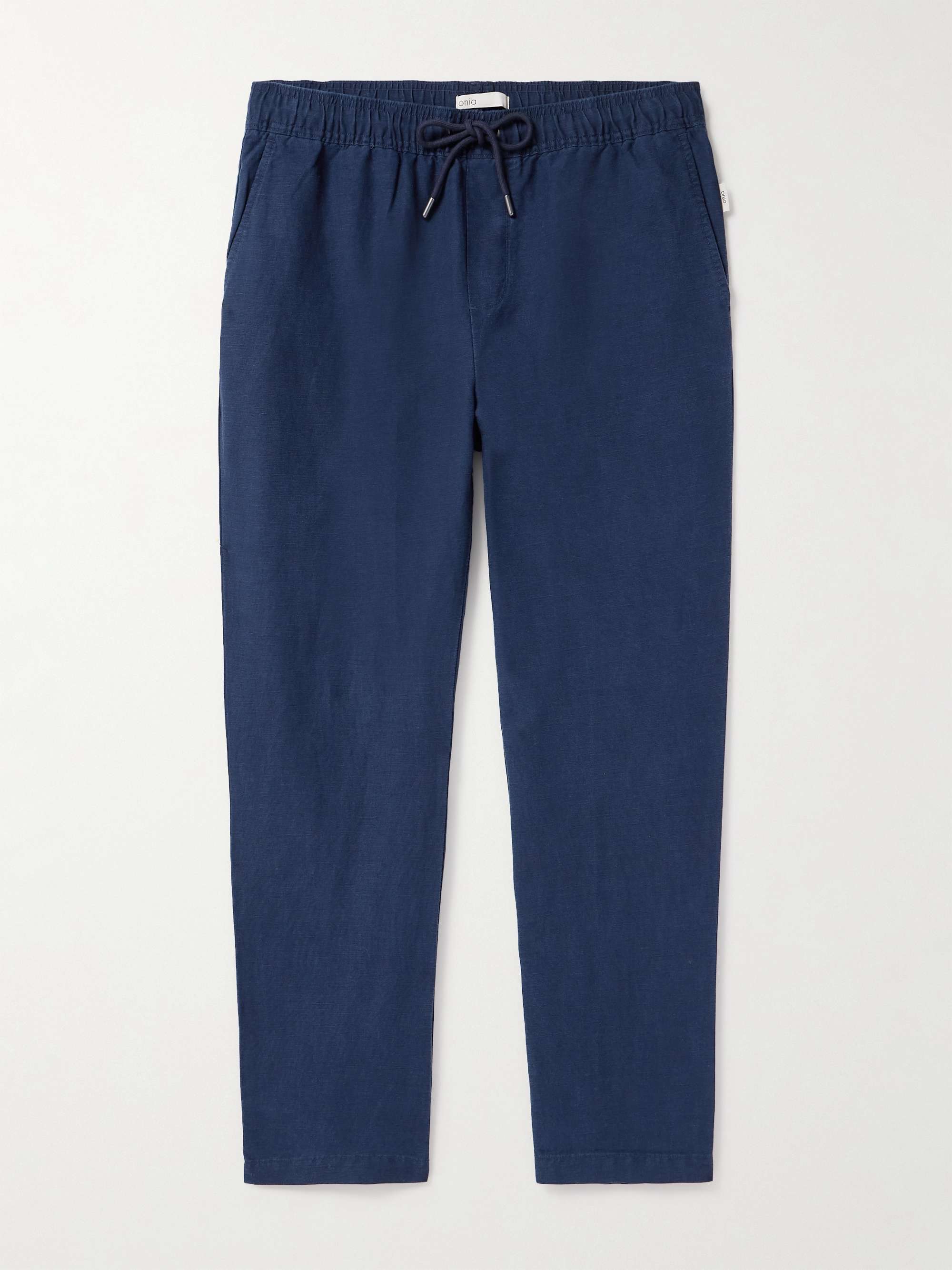 Men's linen trousers - airy linen trousers