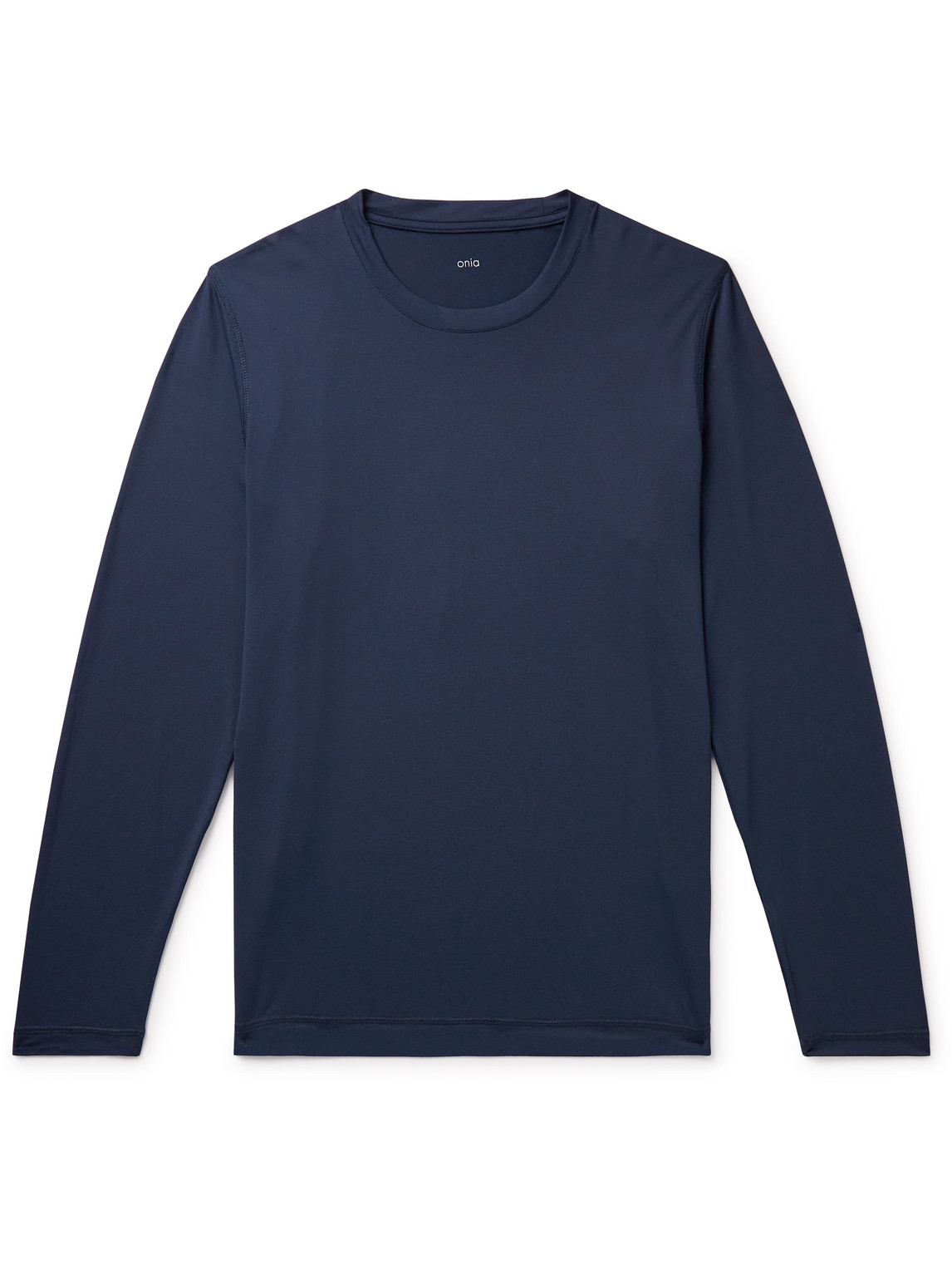 Onia Stretch-nylon Jersey T-shirt In Blue