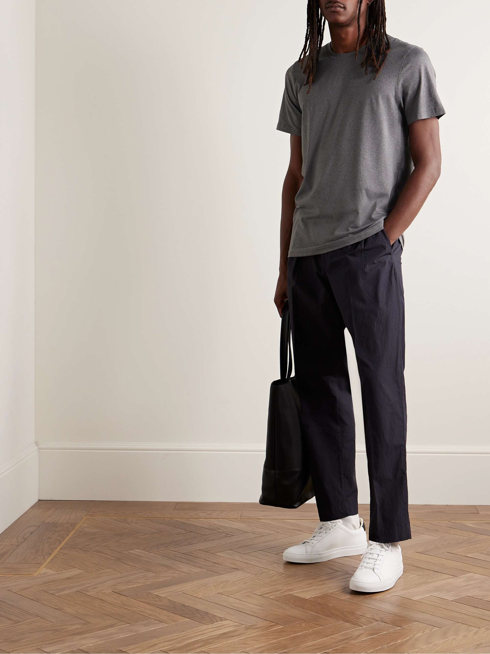 ONIA Waffle-Knit Cotton-Blend Sweatpants for Men | MR PORTER