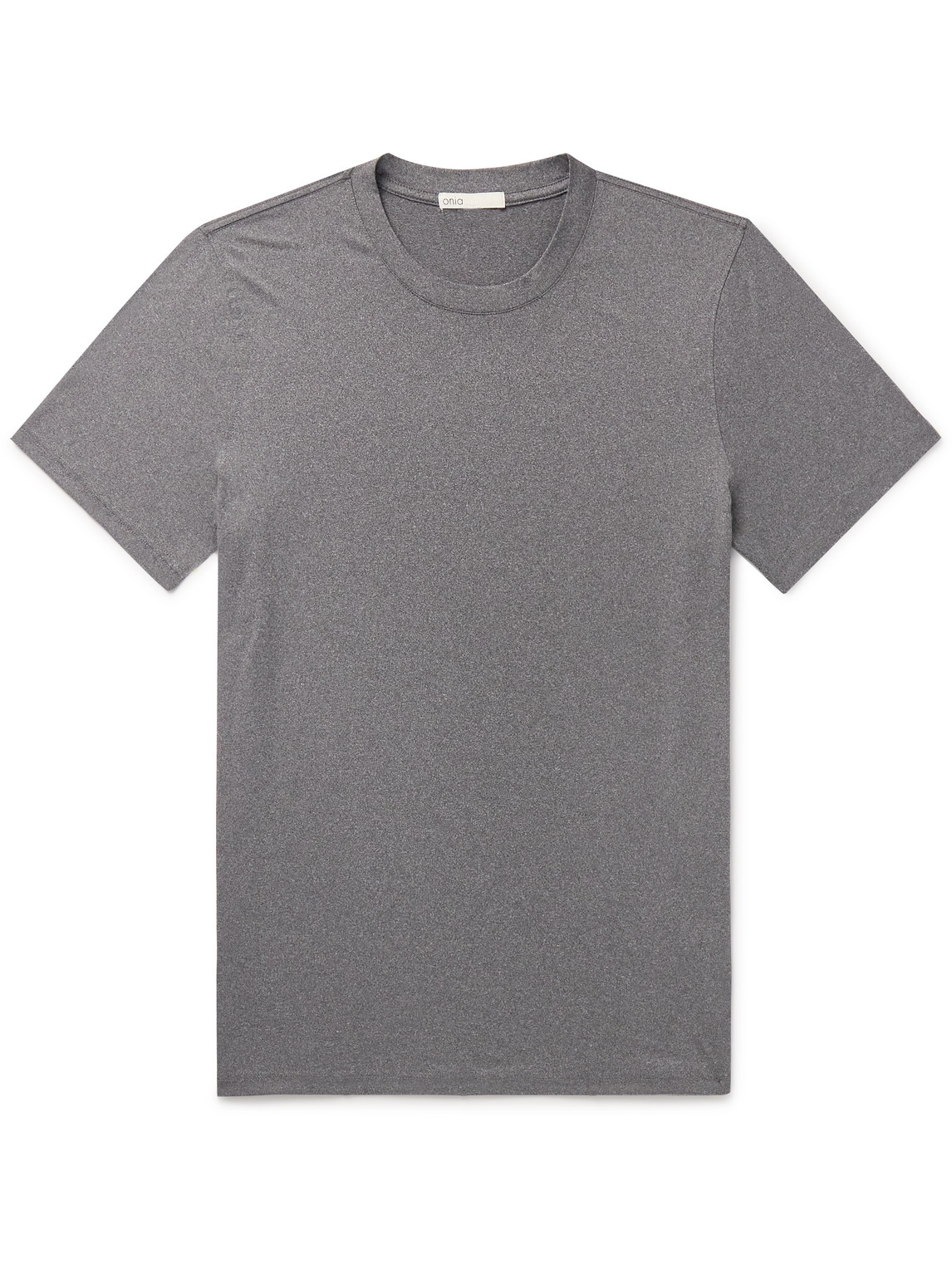 Shop Onia Everyday Ultralite Stretch-jersey T-shirt In Gray