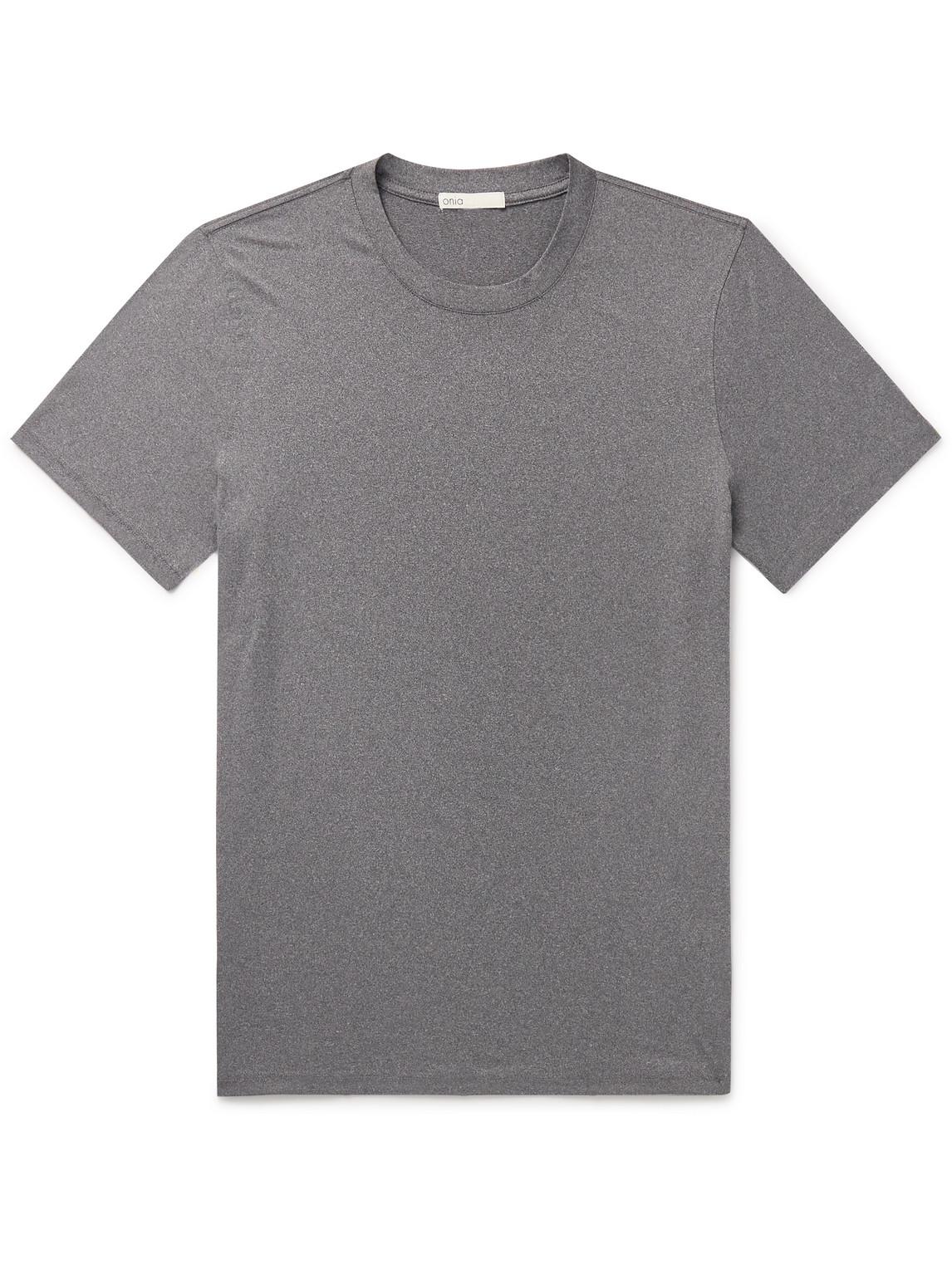 Onia Everyday Ultralite Stretch-jersey T-shirt In Grey