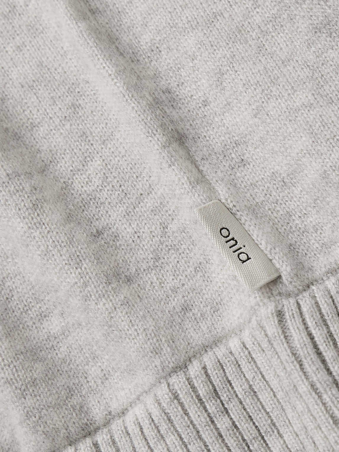 Shop Onia Cashmere Hoodie In Gray