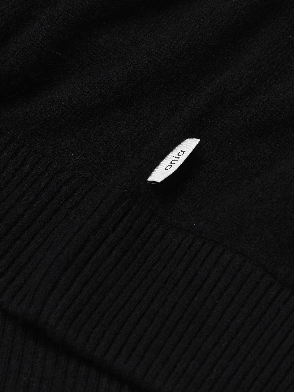 Shop Onia Cashmere Hoodie In Black