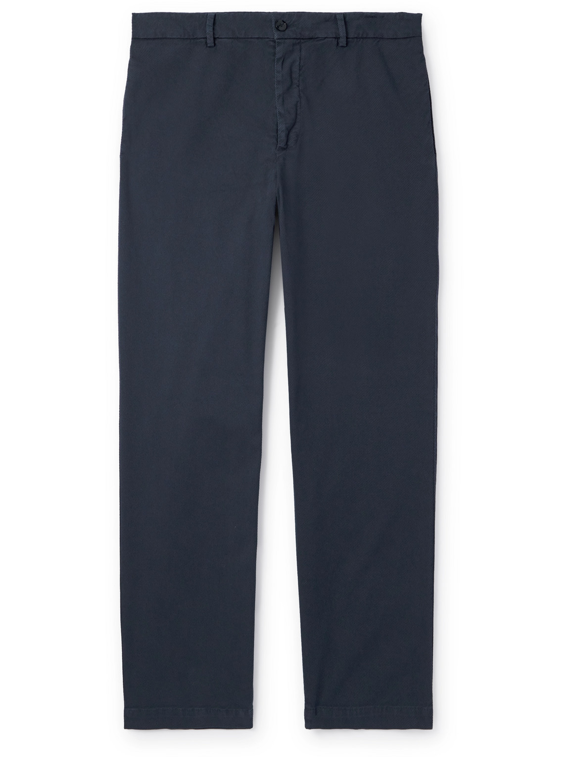 Velier Straight-Leg Cotton-Blend Gabardine Suit Trousers