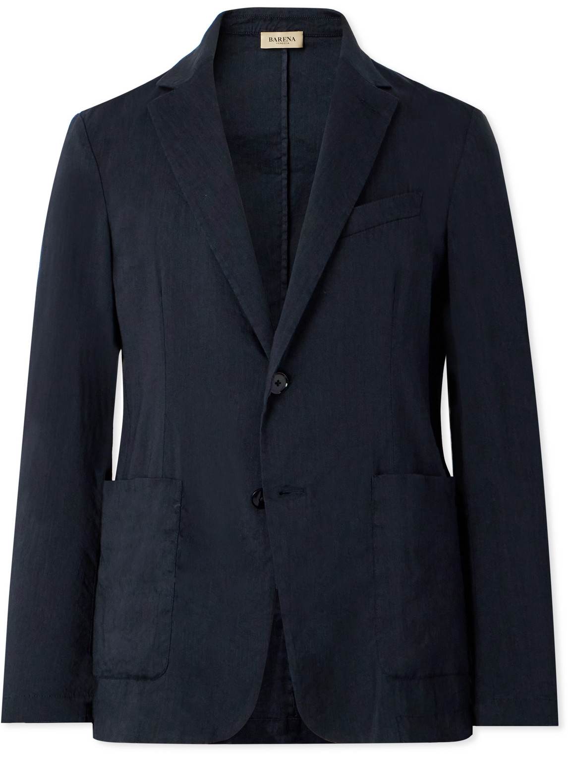 BARENA VENEZIA UNSTRUCTURED LINEN-BLEND BLAZER
