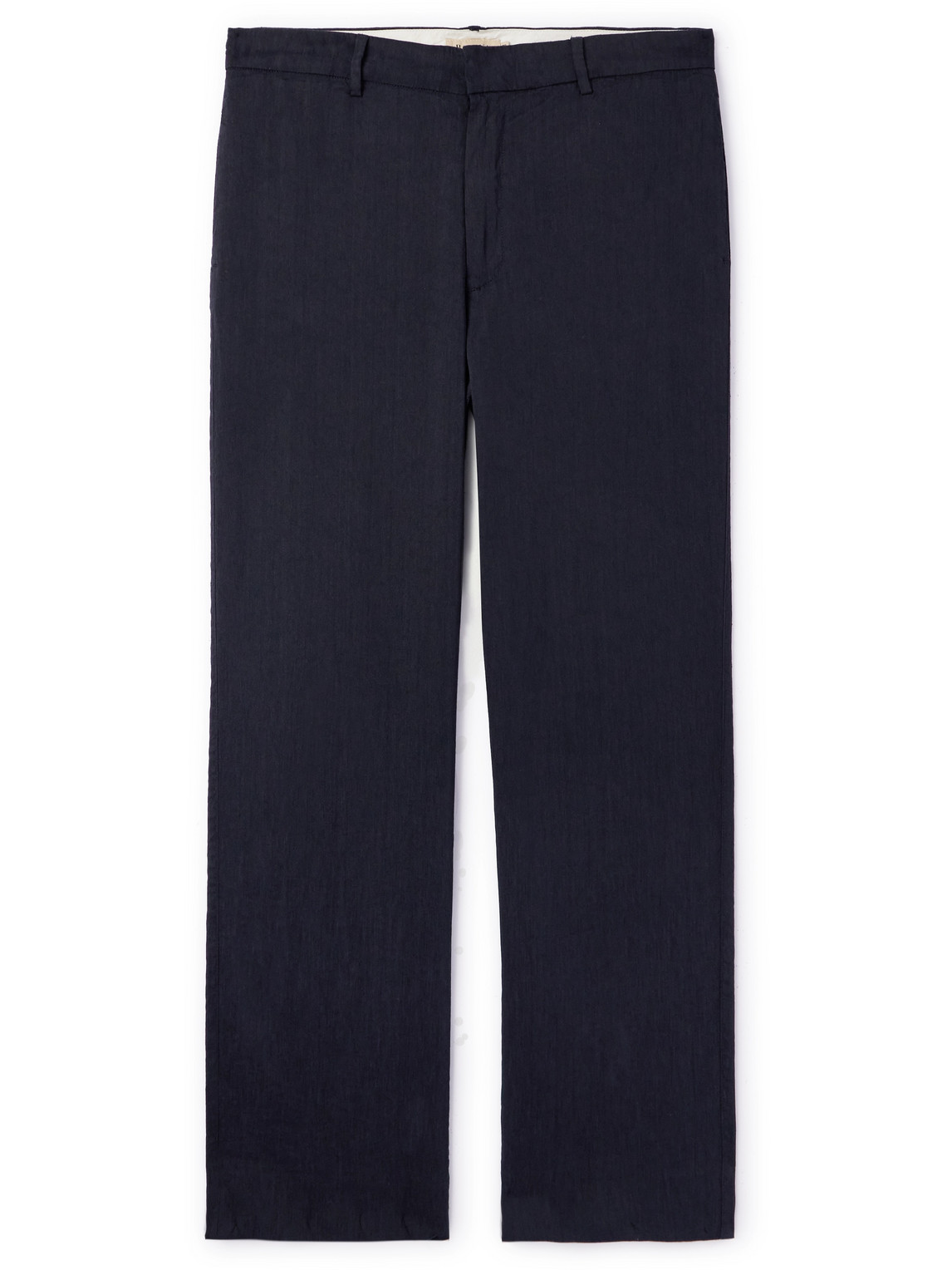 Barena Venezia Delfo Wide-leg Linen-blend Suit Trousers In Blue
