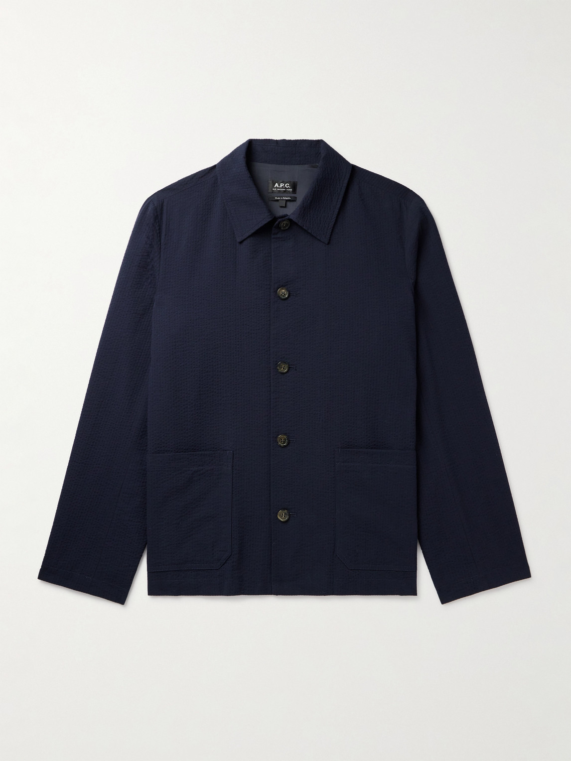 A.P.C. Cotton-Seersucker Overshirt IT 52