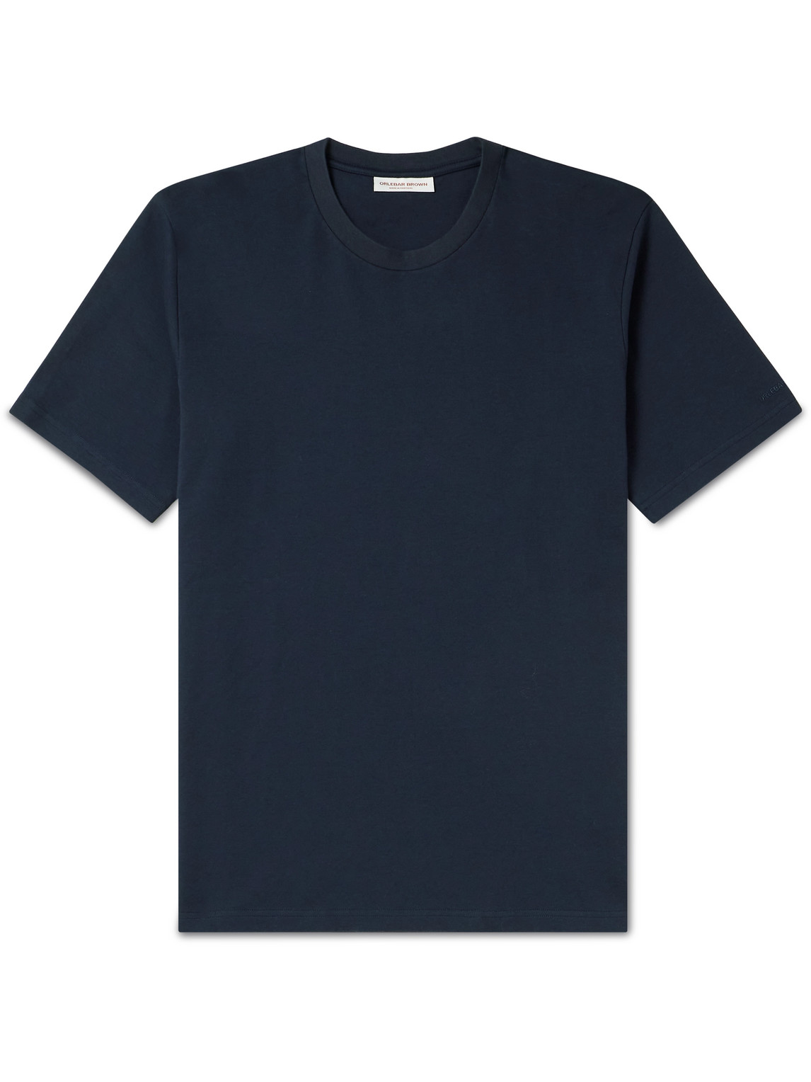 Orlebar Brown Deckard Cotton-jersey T-shirt In Blue