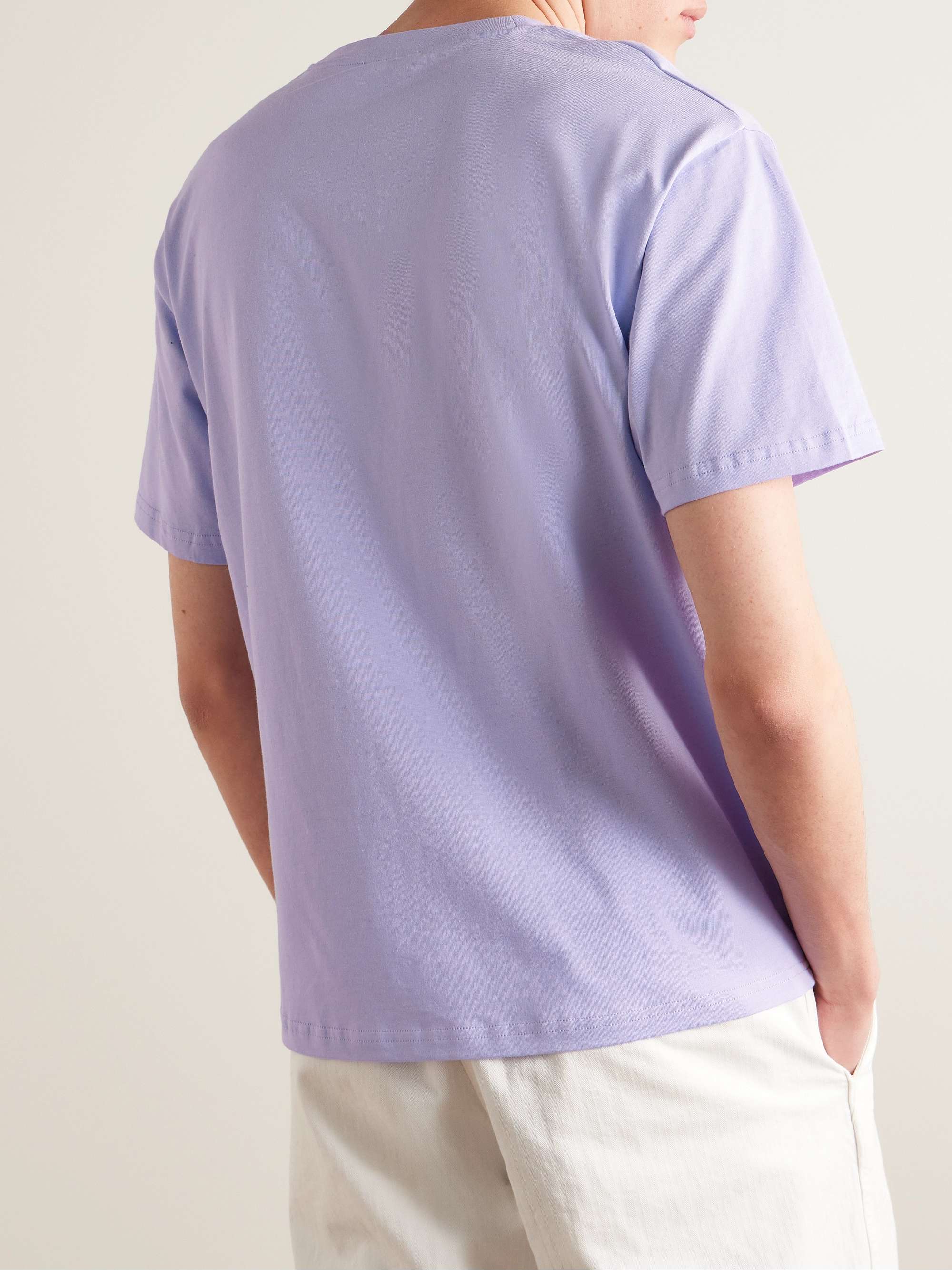 A.P.C. Kyle Logo-Print Cotton-Jersey T-Shirt