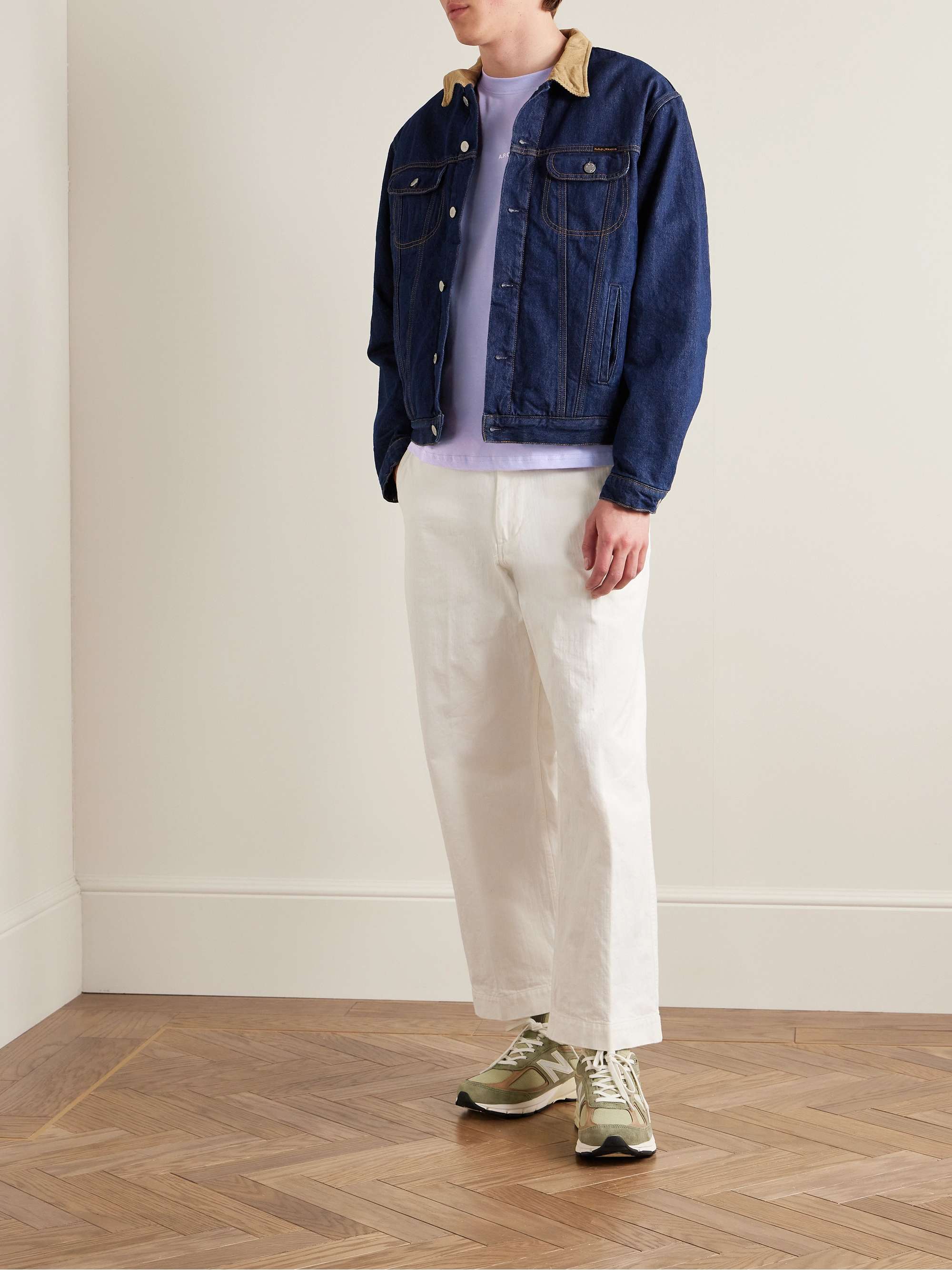 A.P.C. Kyle Logo-Print Cotton-Jersey T-Shirt