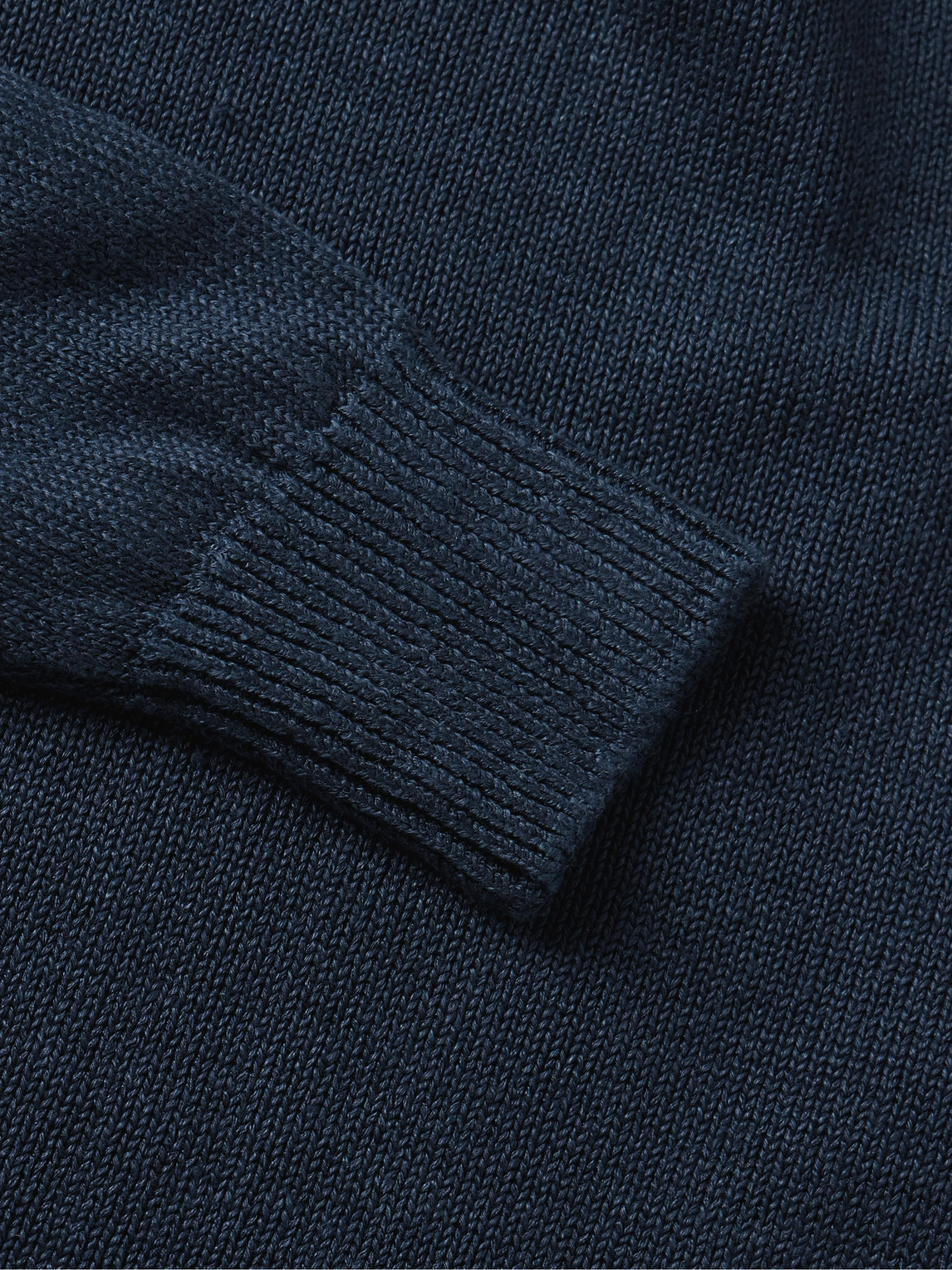 Shop Inis Meain Linen Sweater In Blue