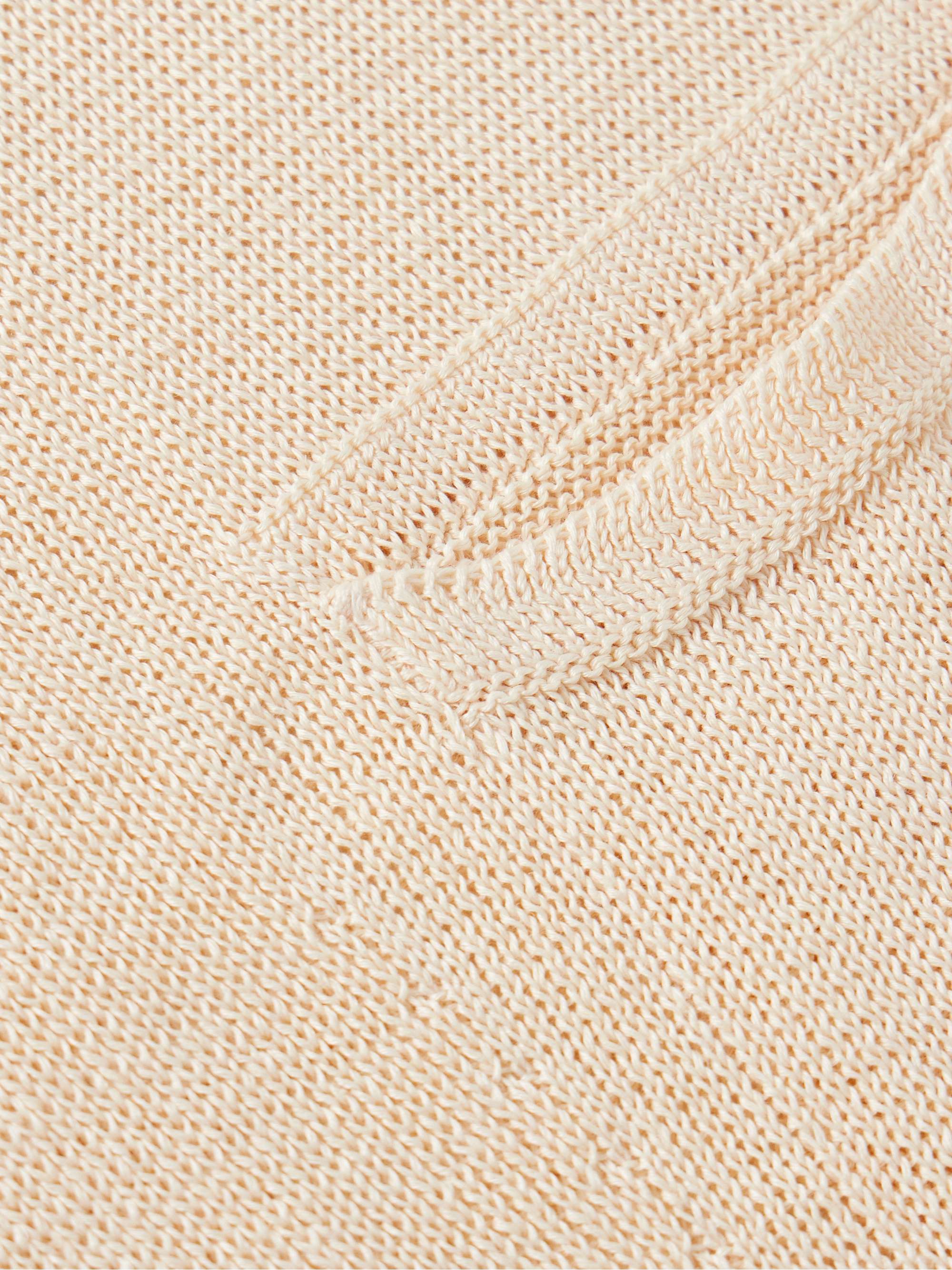 INIS MEÁIN Relaxed Linen Cardigan