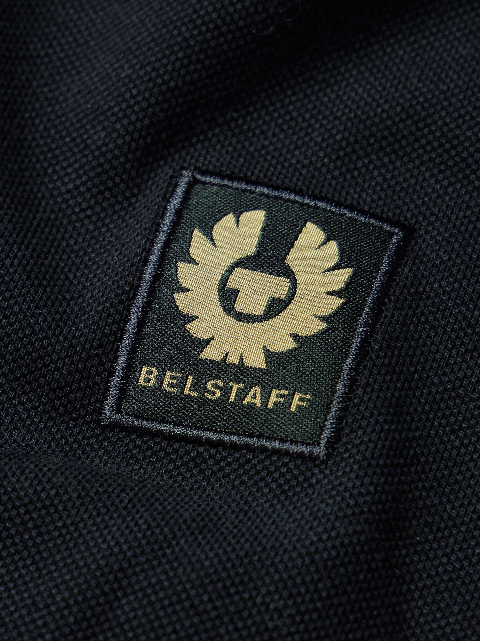 BELSTAFF Logo-Appliquéd Cotton-Piqué Polo Shirt for Men | MR PORTER
