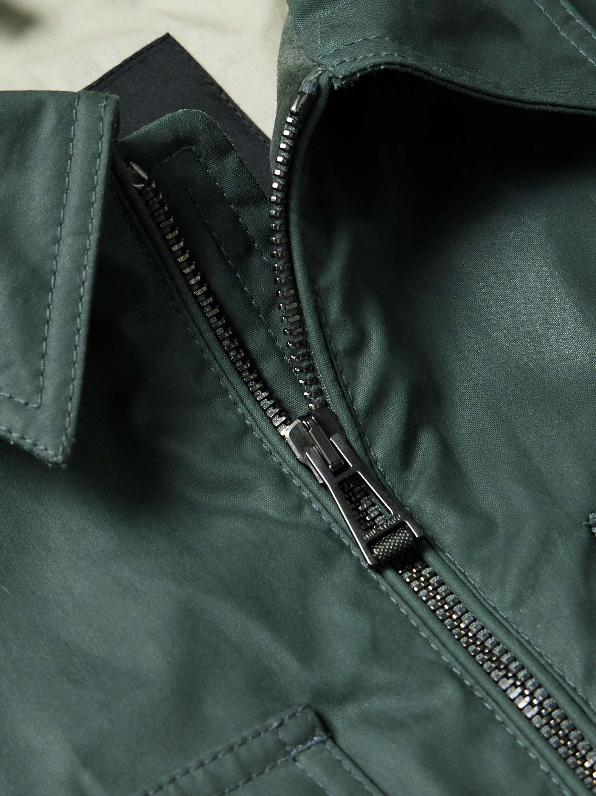 BELSTAFF Tour LogoAppliquéd WaxedCotton Overshirt for Men MR PORTER