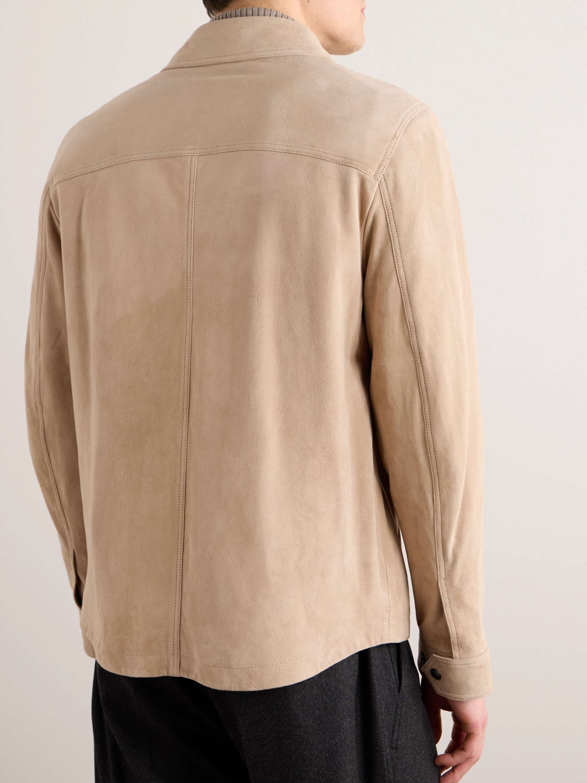 BELSTAFF Tour Suede Overshirt