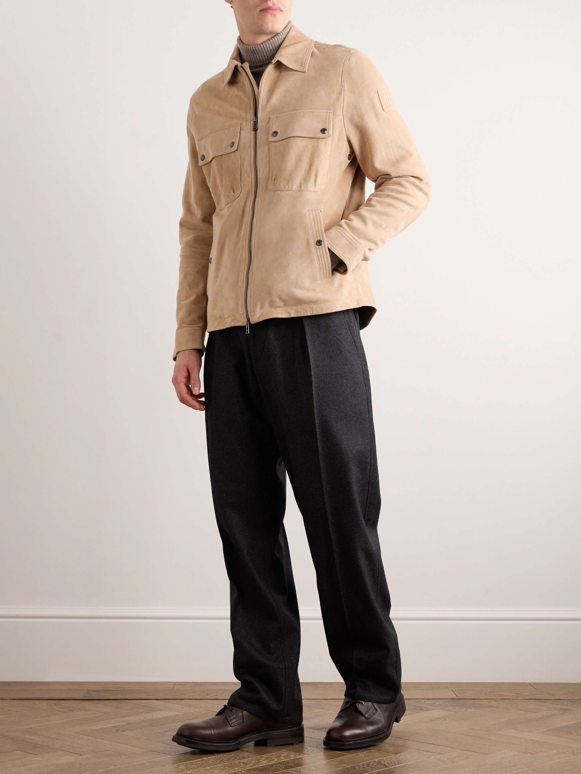 BELSTAFF Tour Suede Overshirt