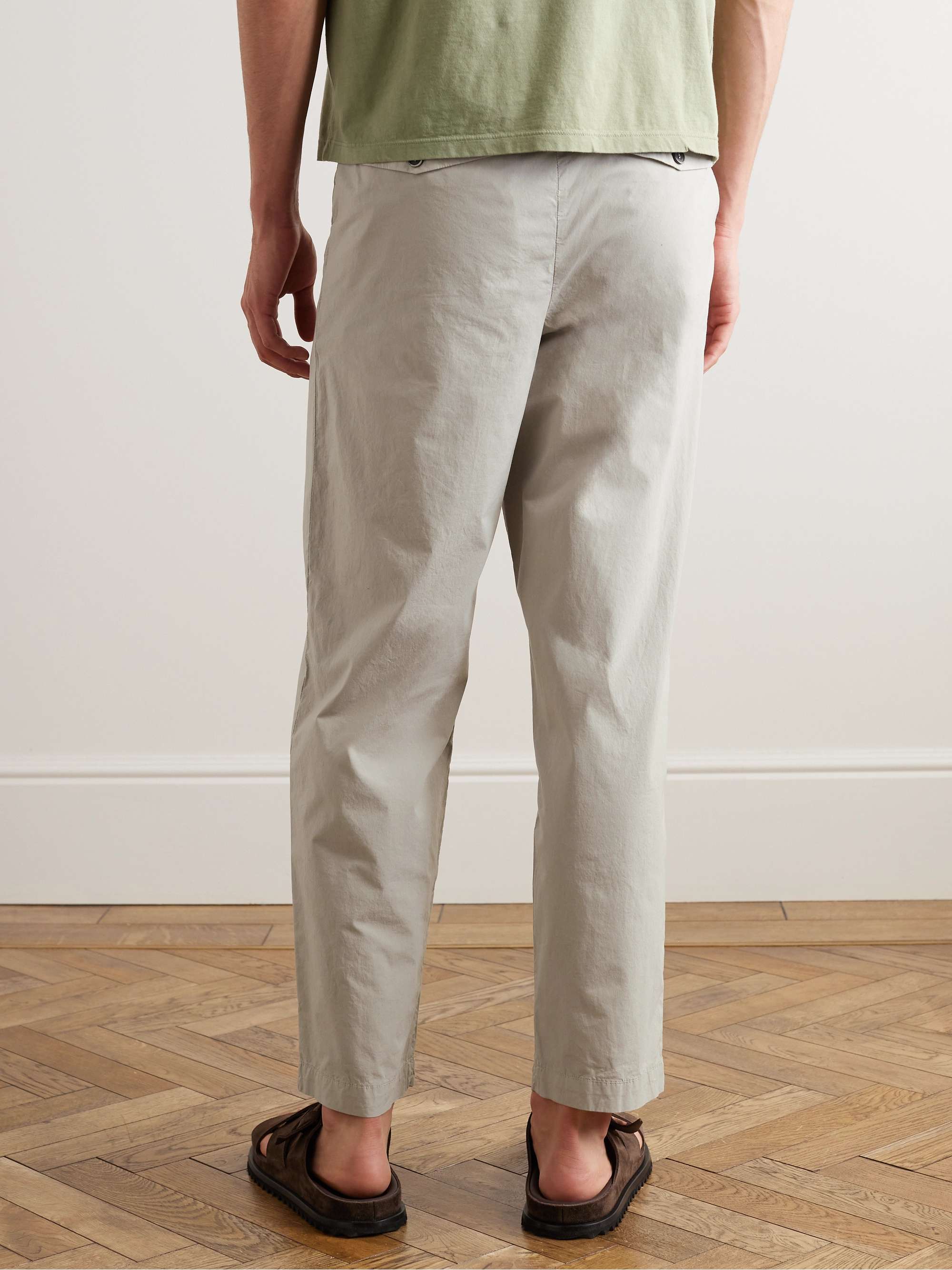 BARENA Canasta Tapered Cotton-Blend Trousers for Men | MR PORTER