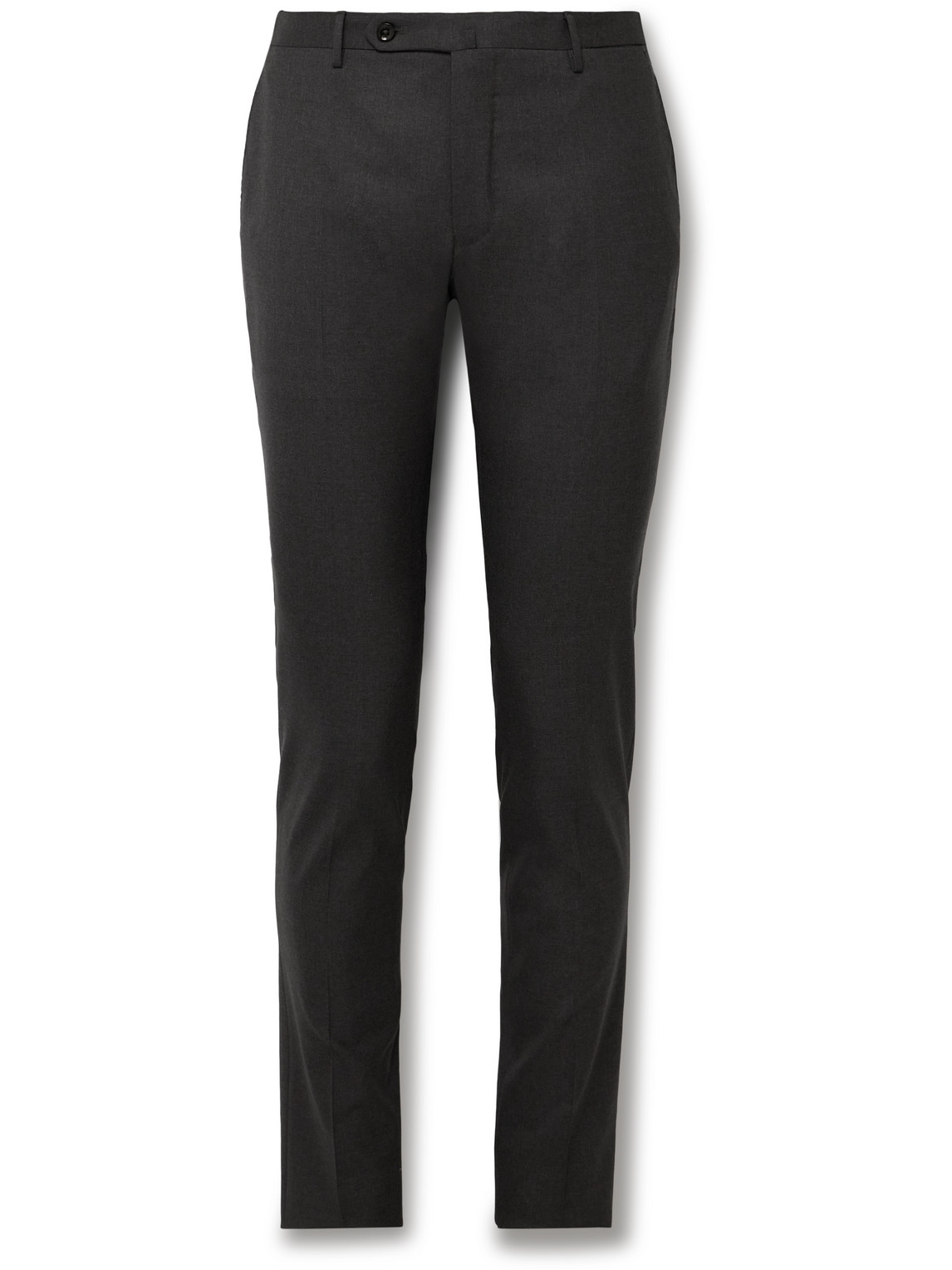 Incotex Venezia 1951 Slim-fit Wool Trousers In Grey